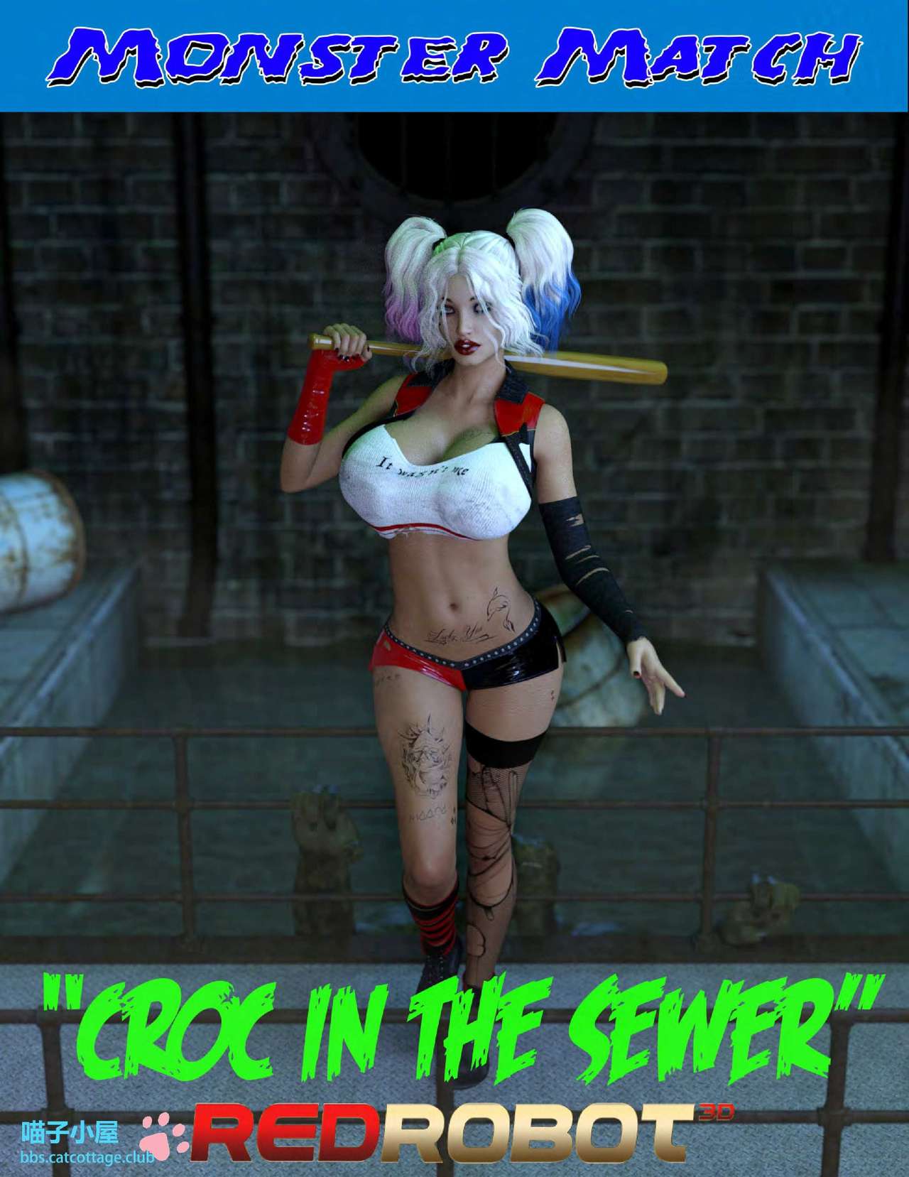 Monster Match - Croc in the Sewer