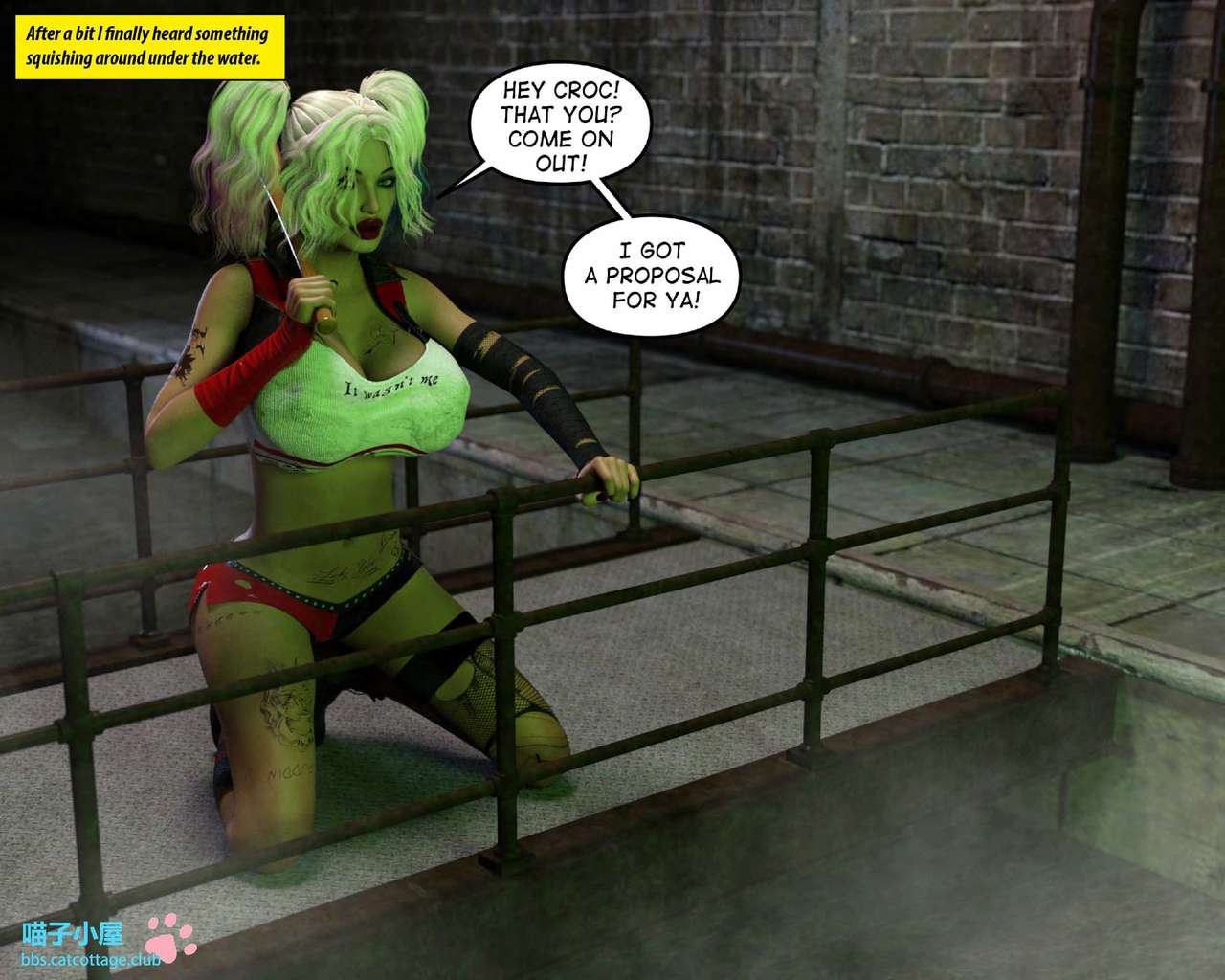 Monster Match - Croc in the Sewer image number 32