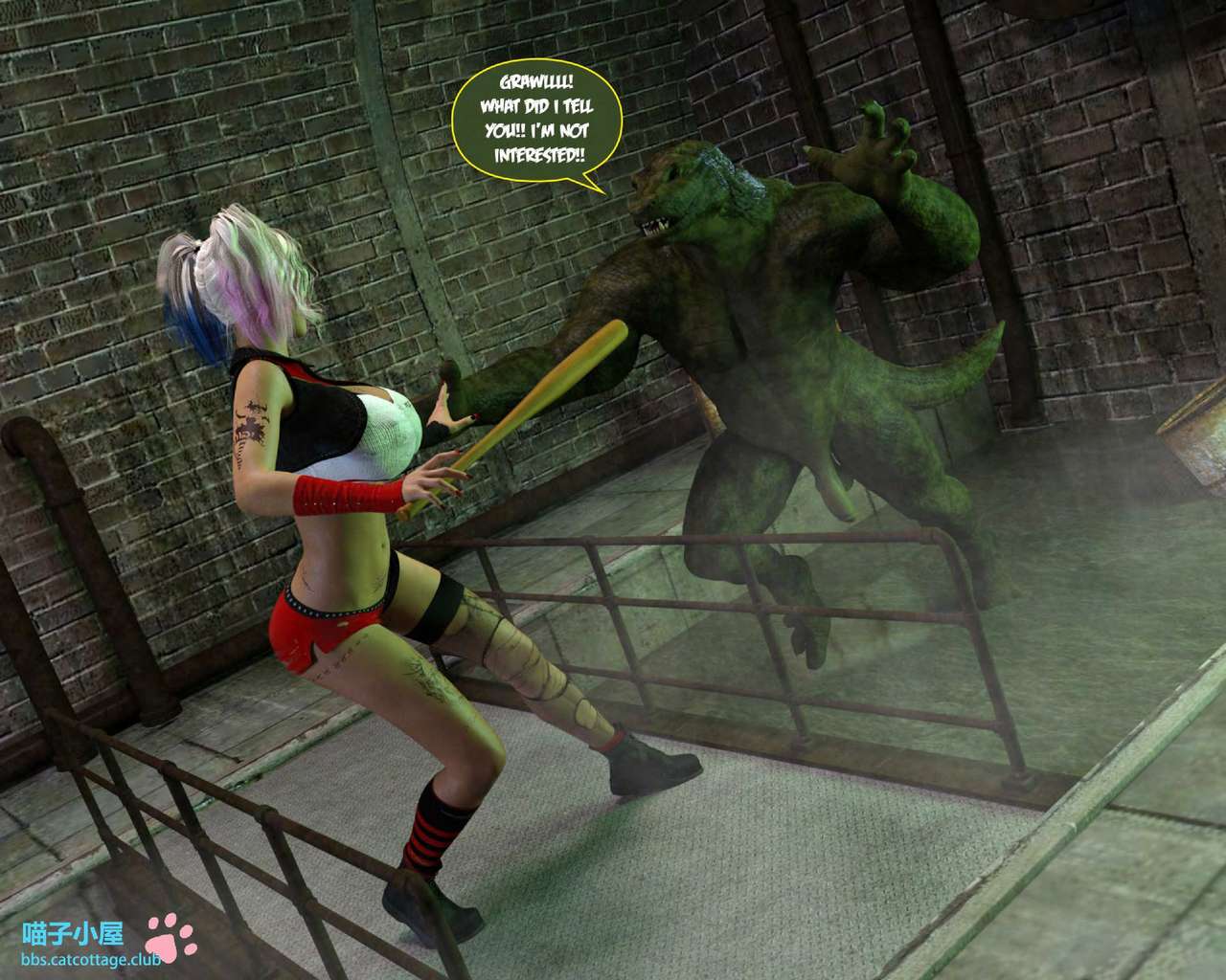 Monster Match - Croc in the Sewer image number 36