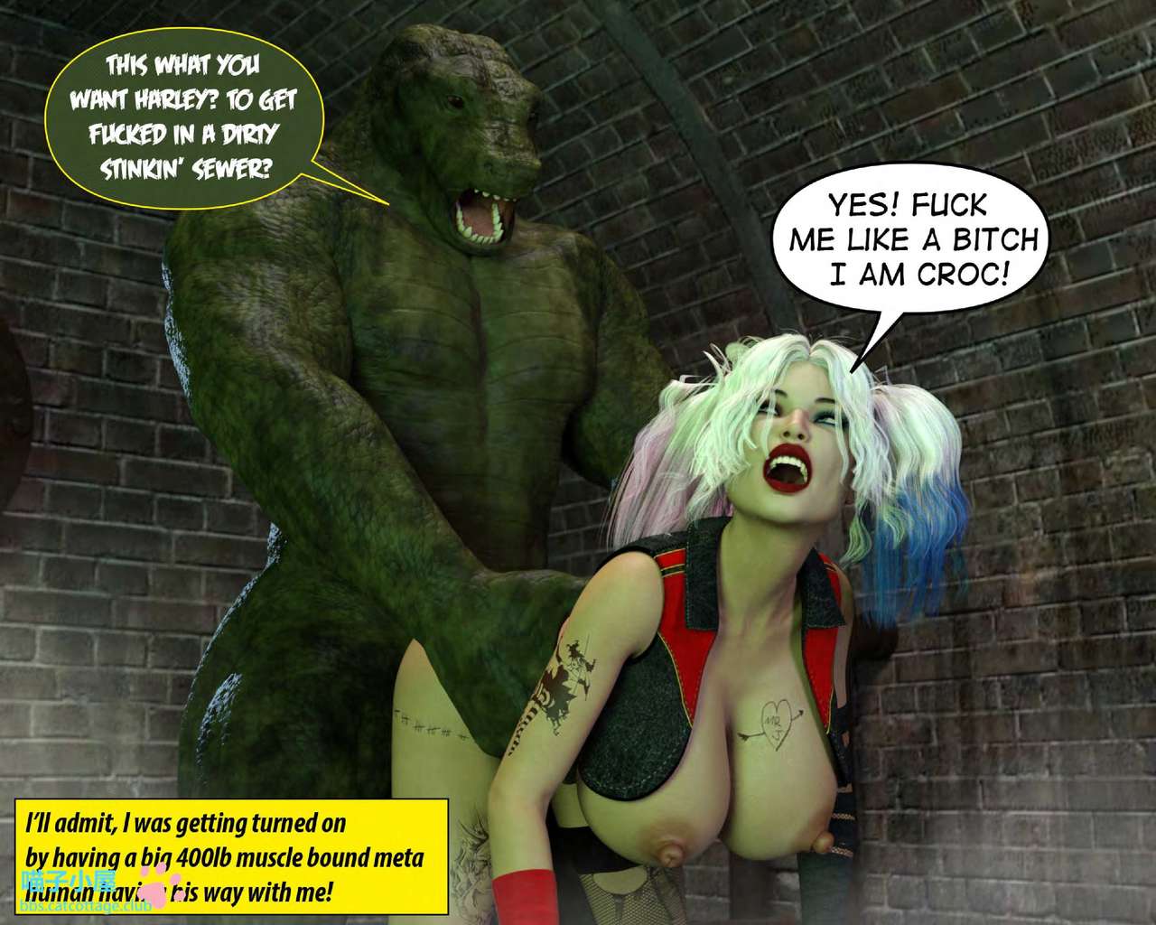 Monster Match - Croc in the Sewer image number 44