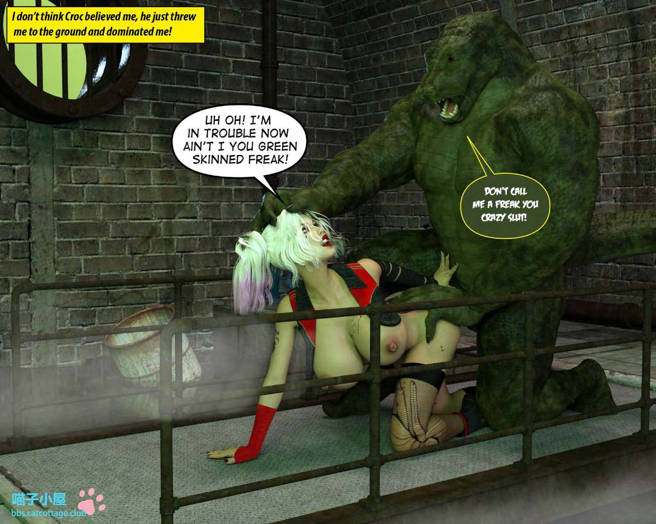 Monster Match - Croc in the Sewer image number 48