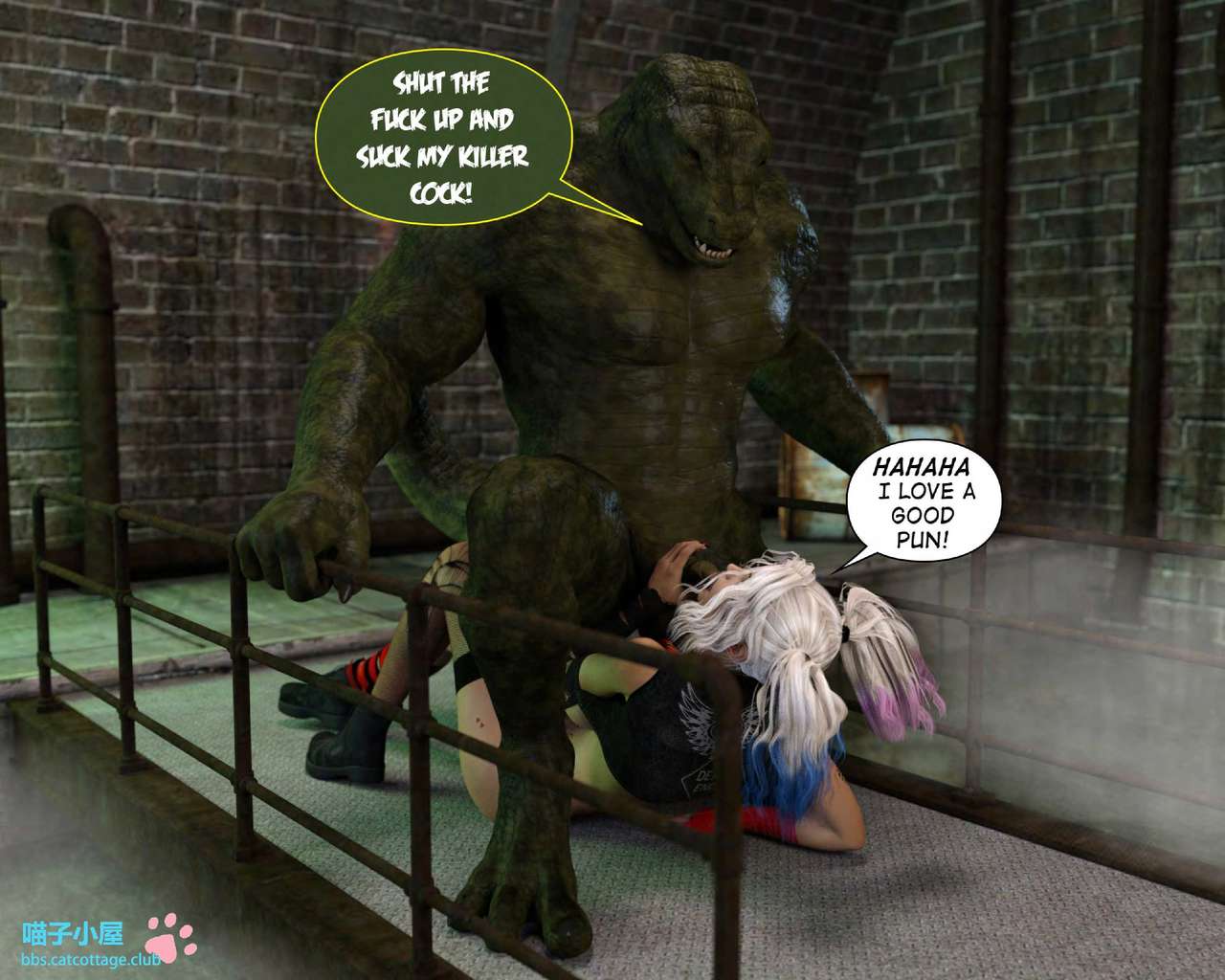 Monster Match - Croc in the Sewer image number 61