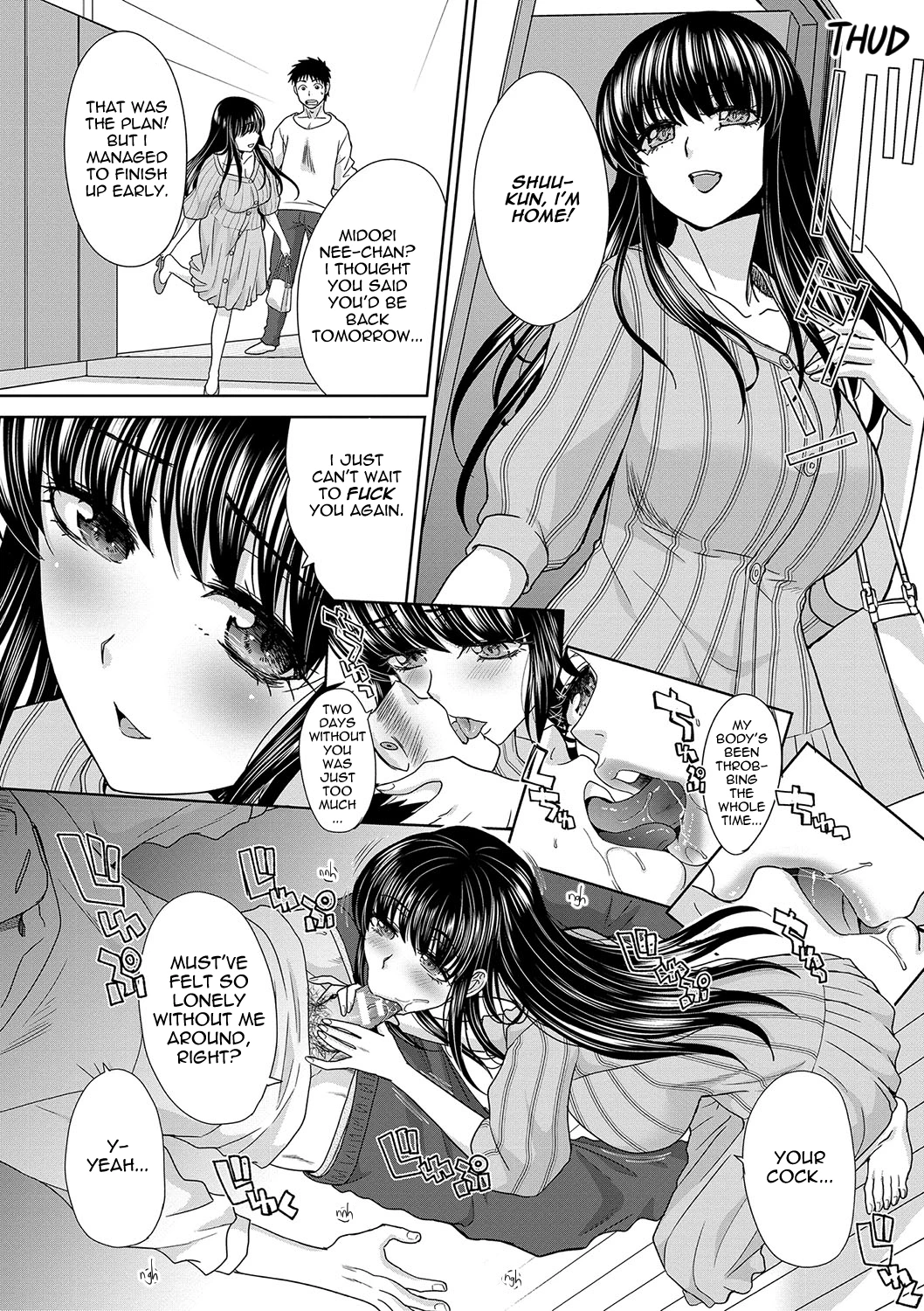 Shinseki Midara My Home Harem 4-5 image number 1