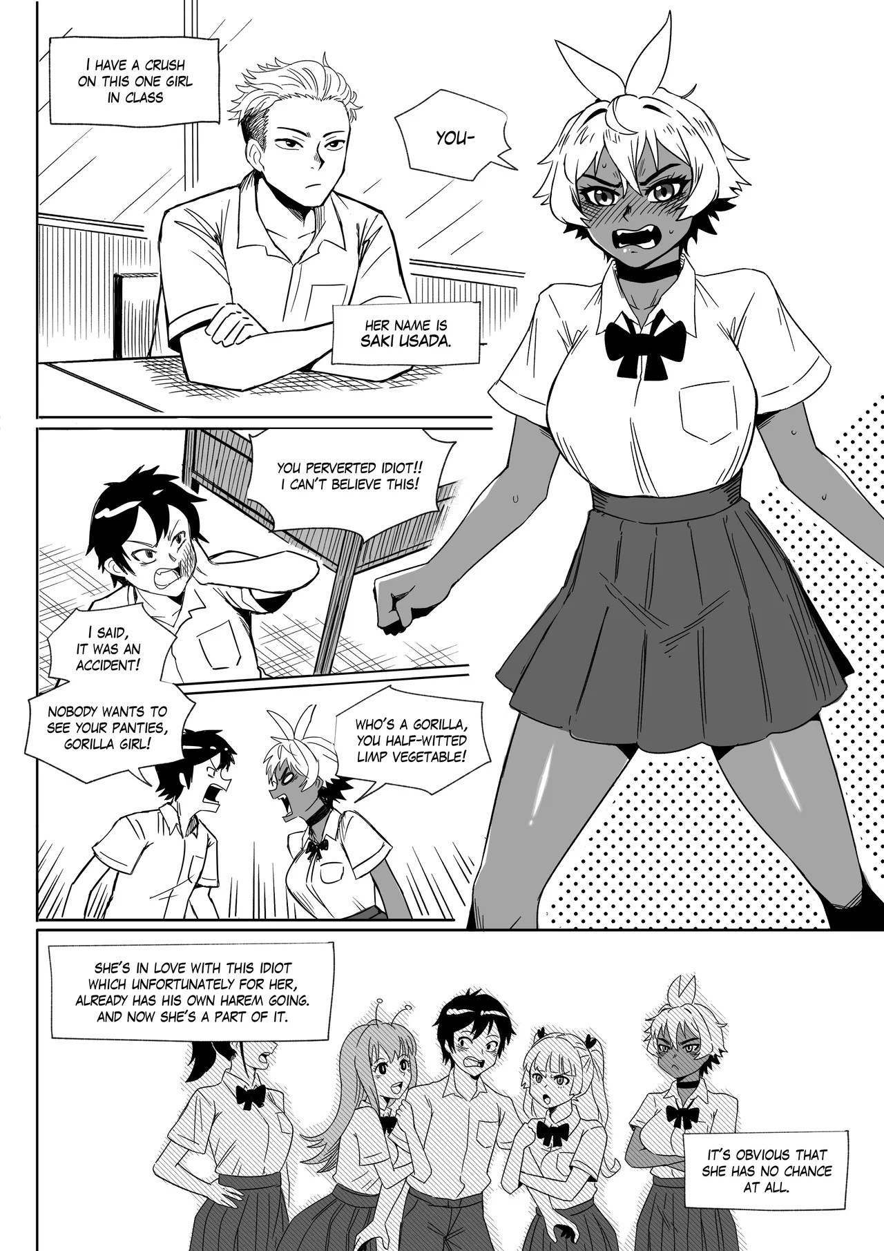 A Story About Stealing The Tomboy Childhood Friend From a Harem Rom-Com Protagonist image number 1