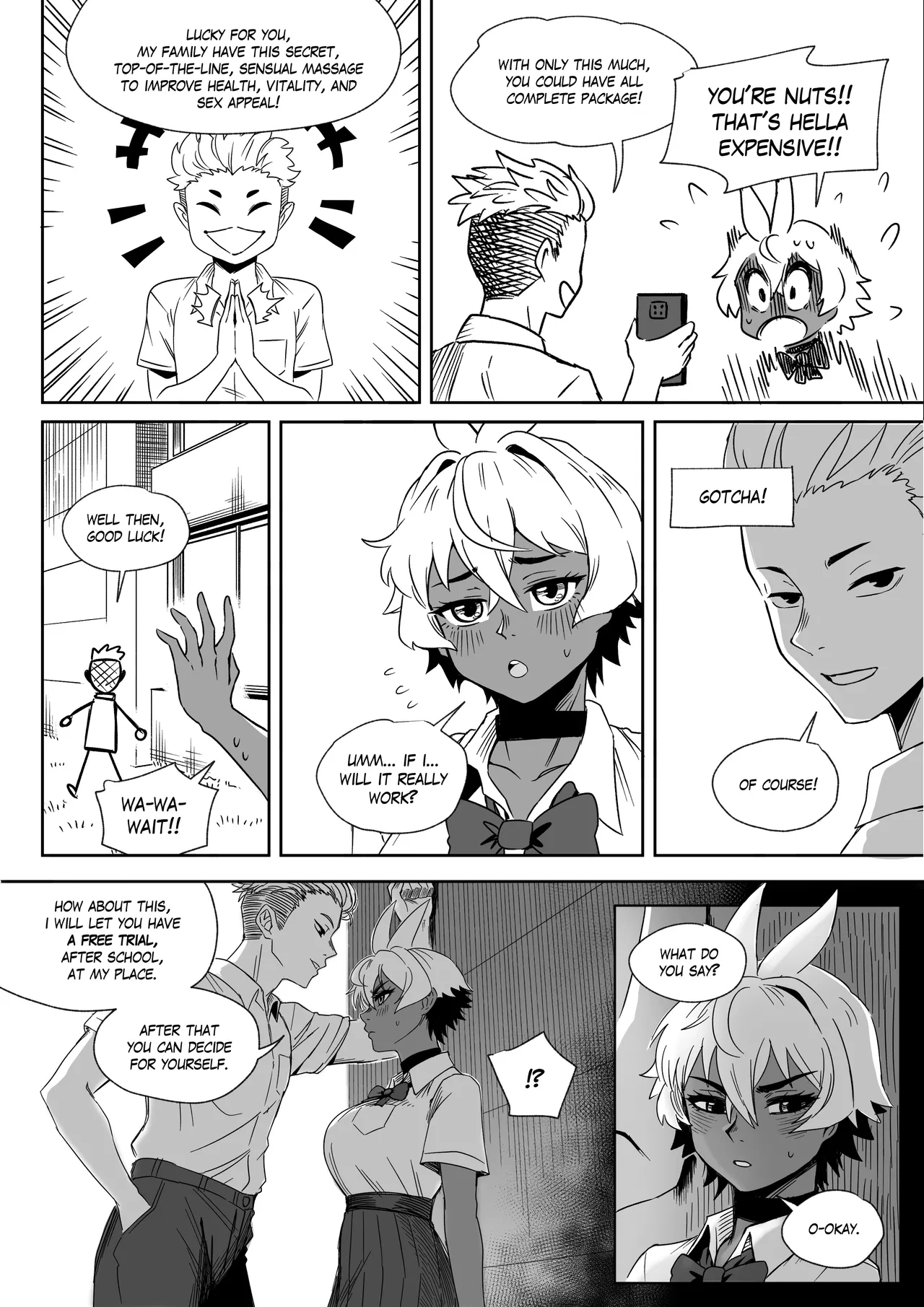 A Story About Stealing The Tomboy Childhood Friend From a Harem Rom-Com Protagonist image number 3