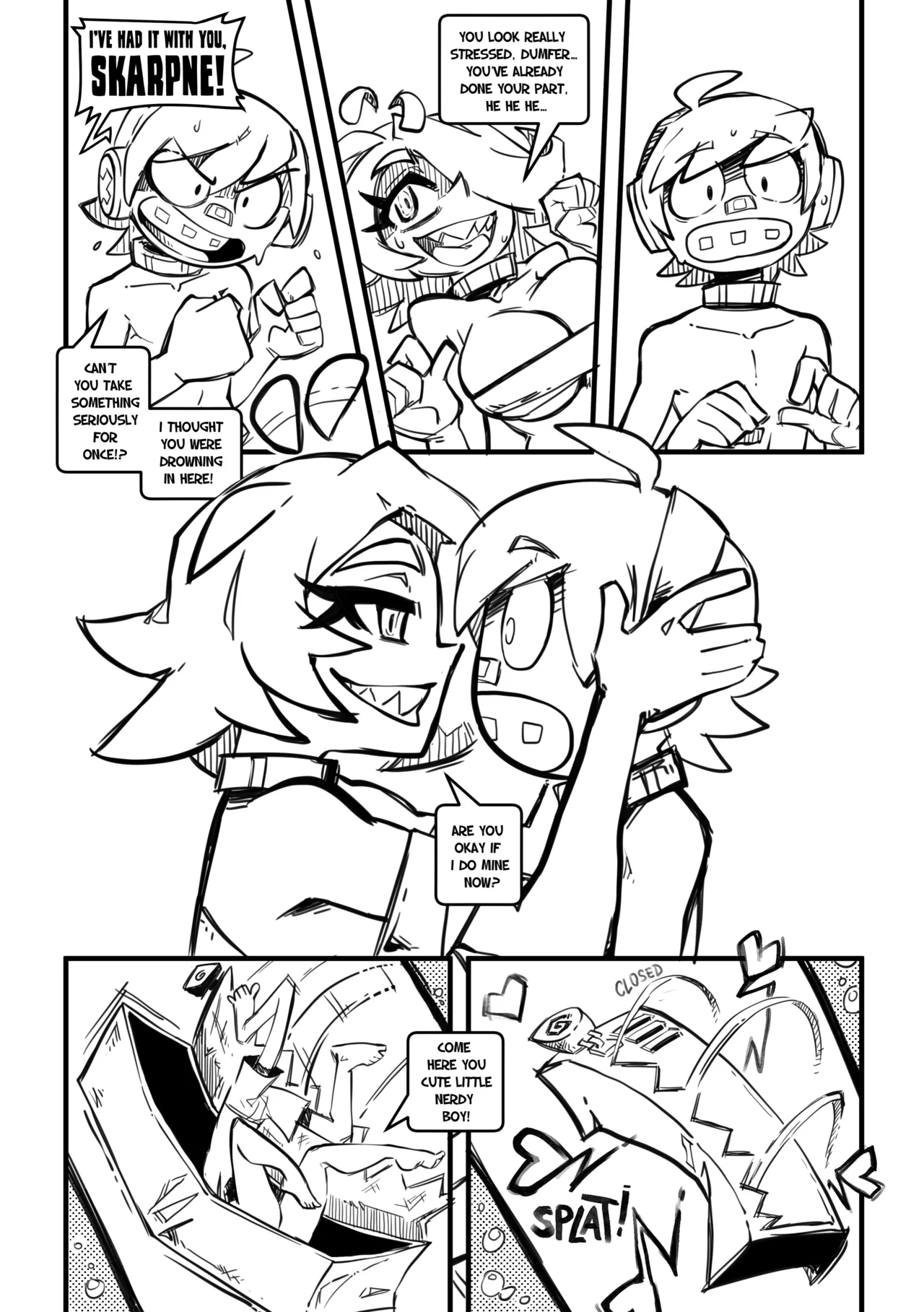 Skarpworld 10: Milk Crisis Part 4: Gravity image number 19