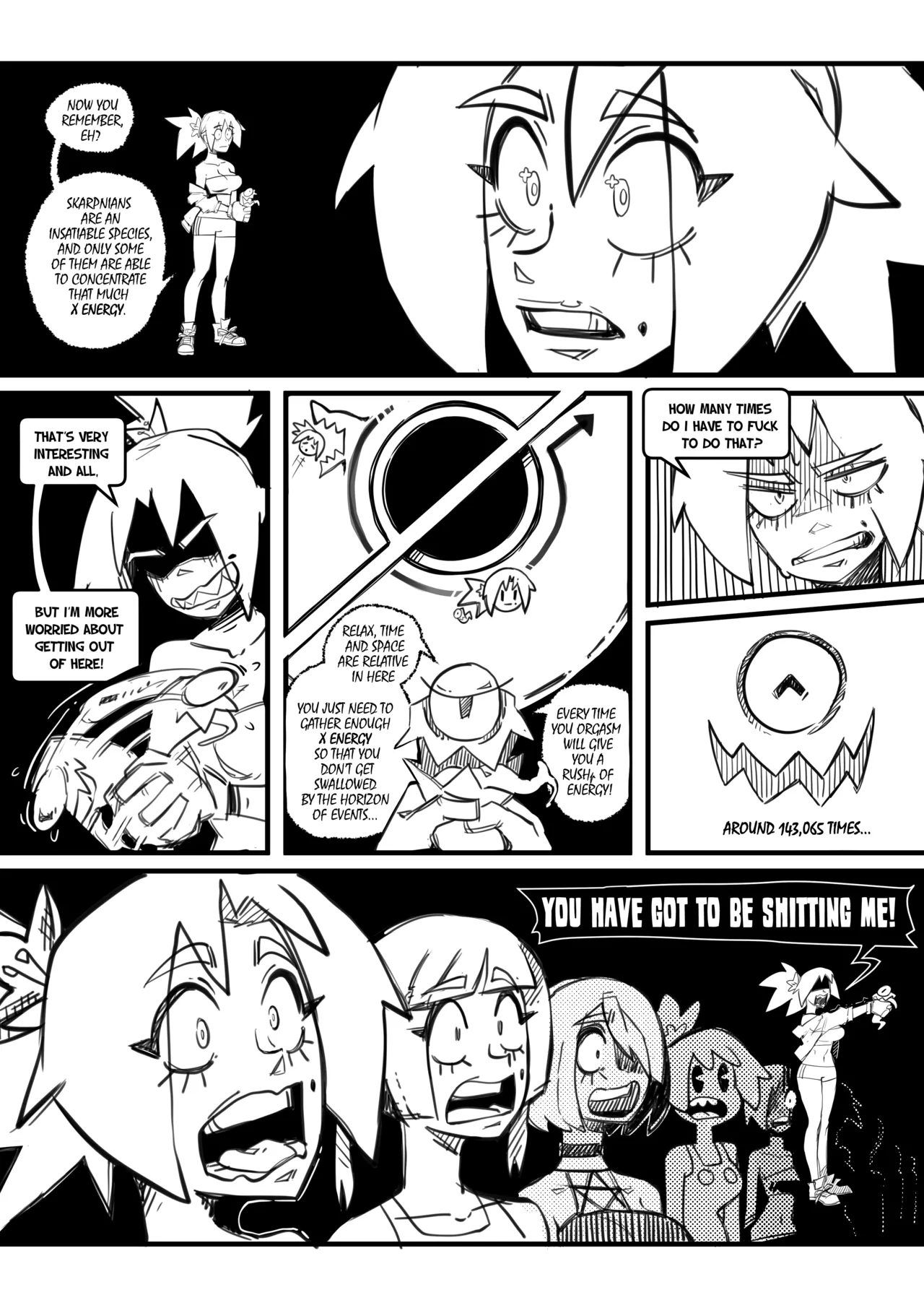 Skarpworld 10: Milk Crisis Part 4: Gravity image number 28