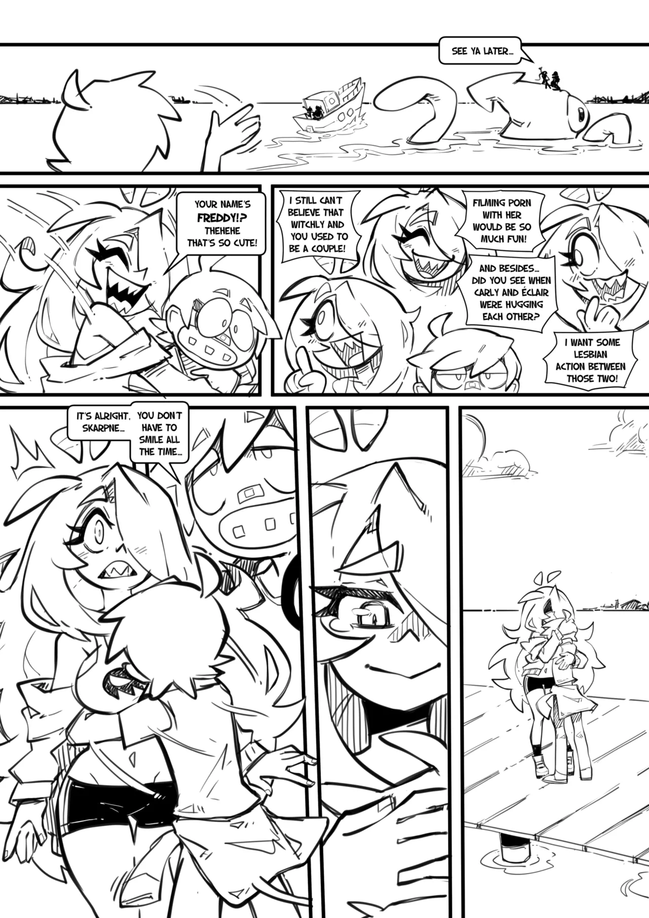 Skarpworld 10: Milk Crisis Part 4: Gravity image number 32