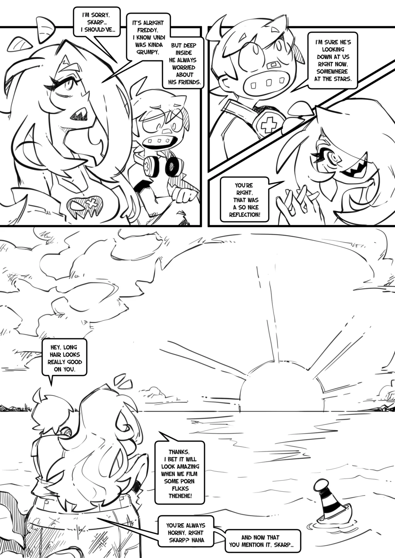 Skarpworld 10: Milk Crisis Part 4: Gravity image number 33