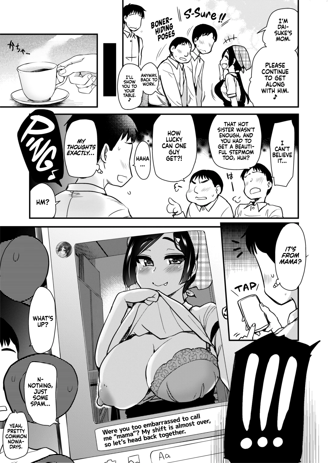 Tomodachi ga Urayamu H Sugiru Boku no Mama to Oneechan wa, Tokoro Kamawazu Boku o Yuuwaku o Shite Kimasu image number 9