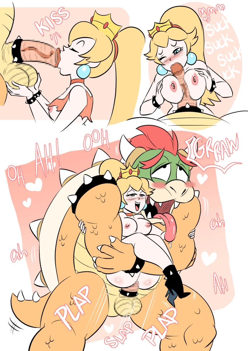 Peach and Bowser image number 3