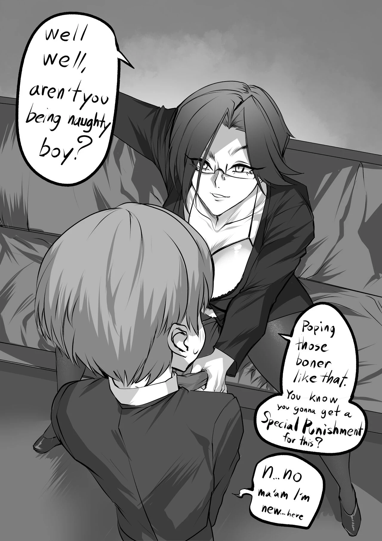 My Boss is a Hot Office Lady image number 5