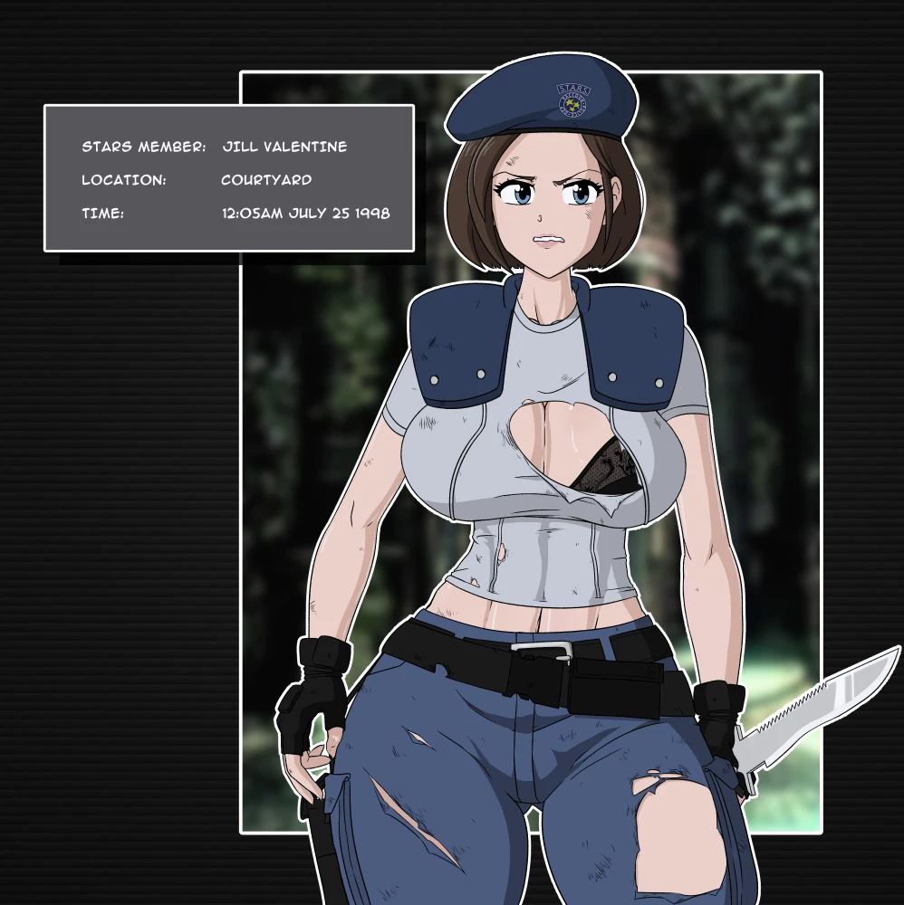 Jill Valentine Damage Progression image number 1