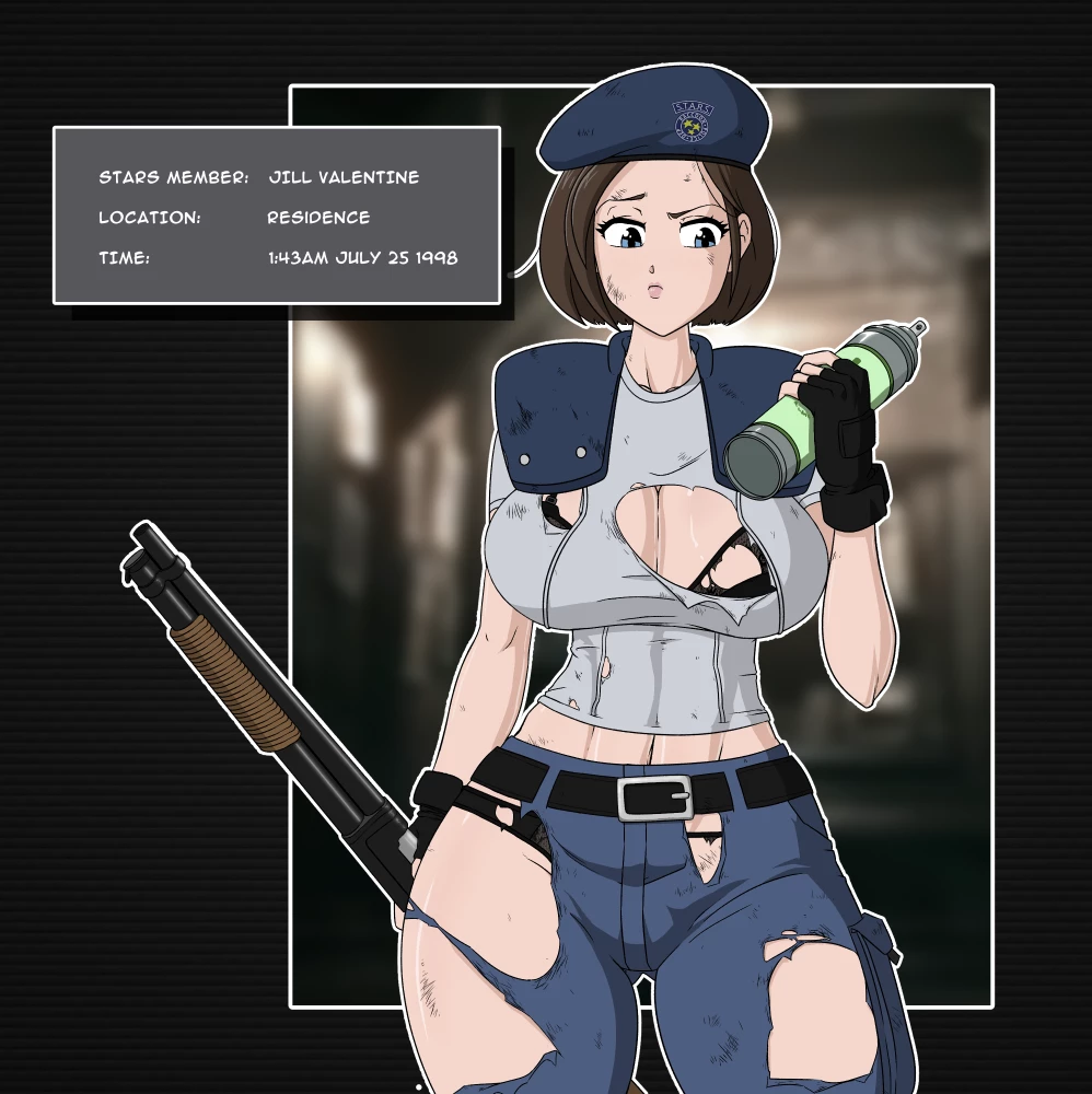 Jill Valentine Damage Progression image number 2