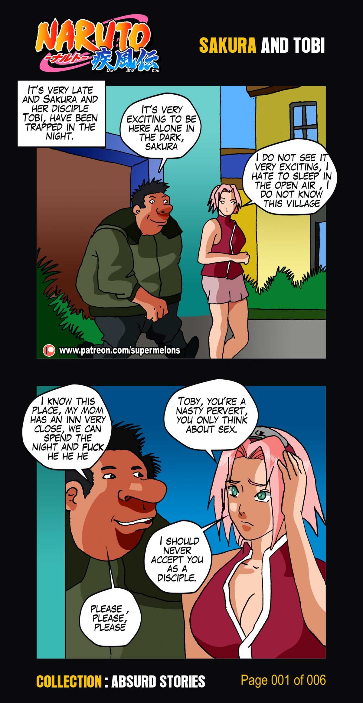 Sakura and Tobi