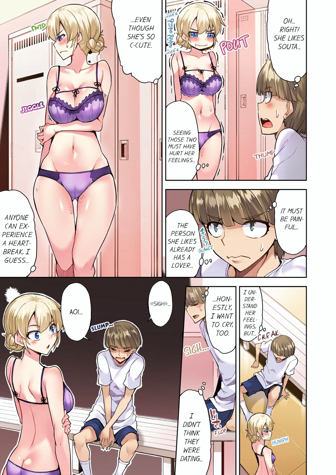 Traditional Job of Washing Girls Body 15  Asoko Araiya no Oshigoto ~Kataomoichuu no Aitsu to Onnayu de~ image number 28