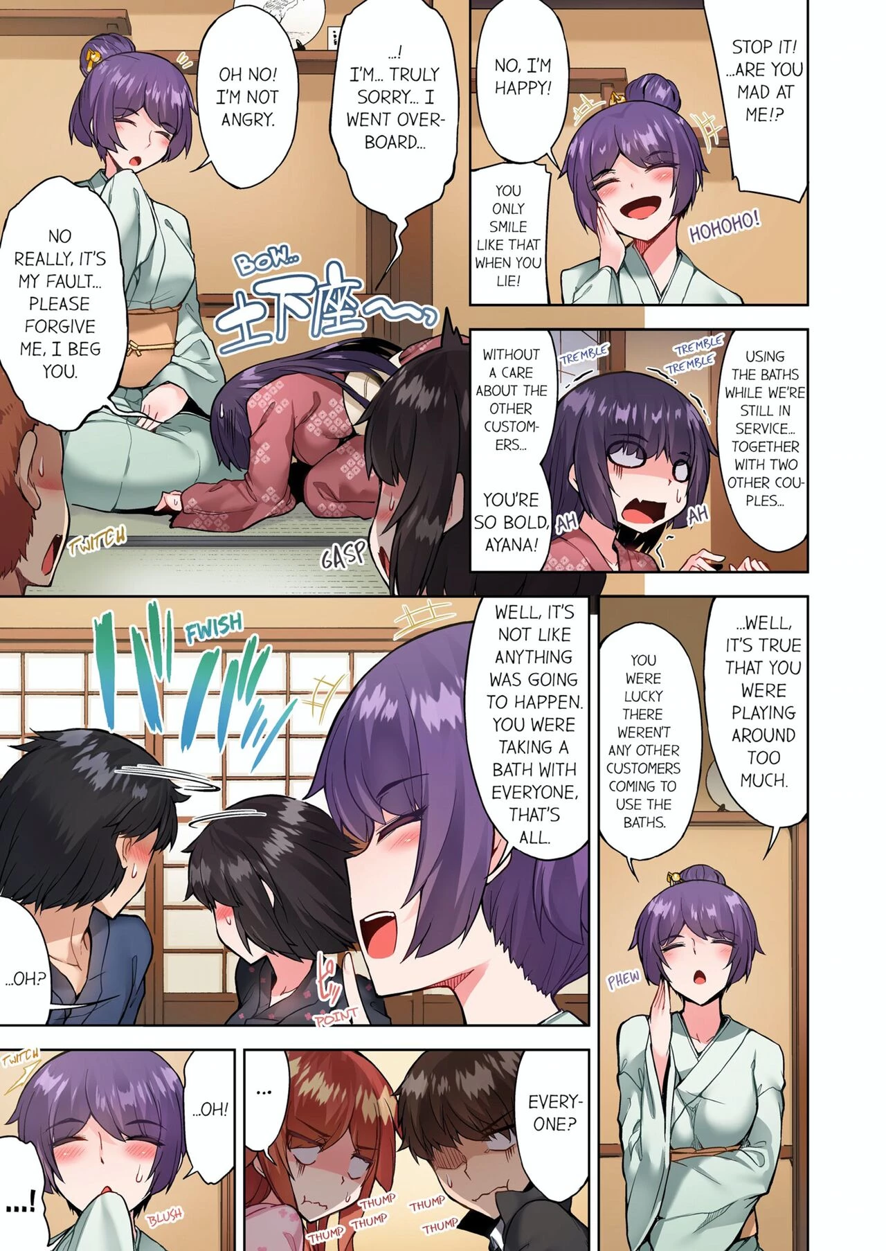 Traditional Job of Washing Girls Body 15  Asoko Araiya no Oshigoto ~Kataomoichuu no Aitsu to Onnayu de~ image number 74