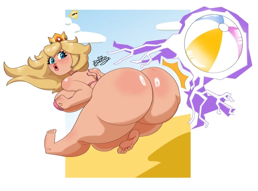 Splitting her peach open image number 1
