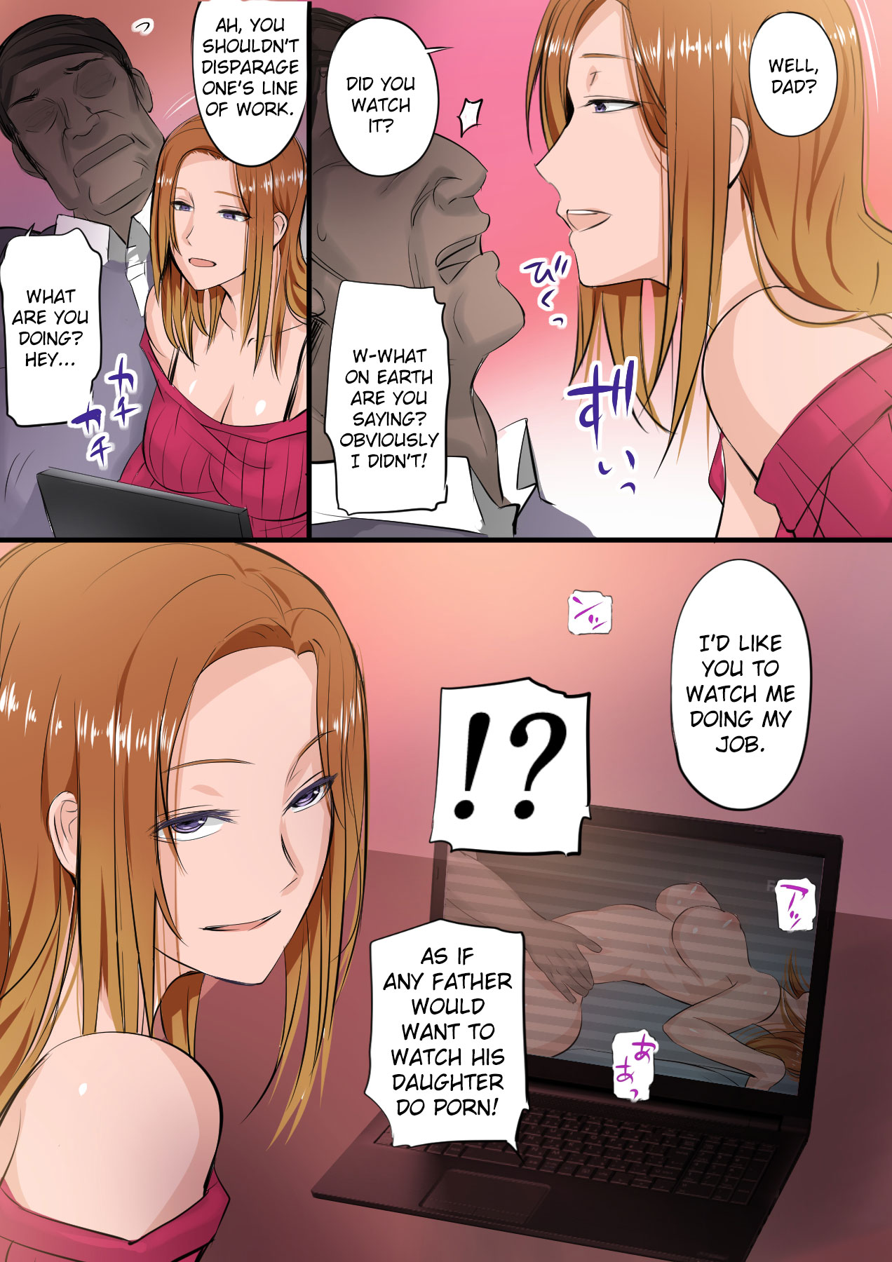 My Daughter Became a Pornstar So Im Going to Scold Her image number 1