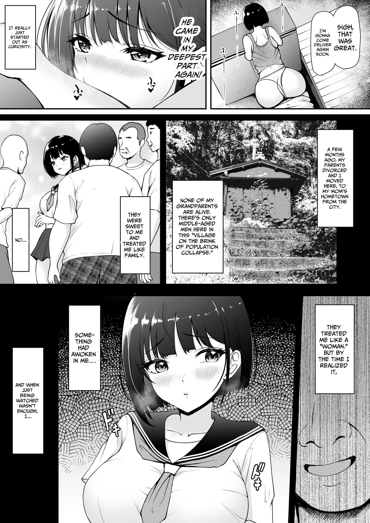Im the only girl in this village on the brink of population collapse... ~Village Cumbucket Arc~  Genkai Shuuraku de Wakai Onna wa Watashi dake... ~Mura no Onaho Hen~ image number 7