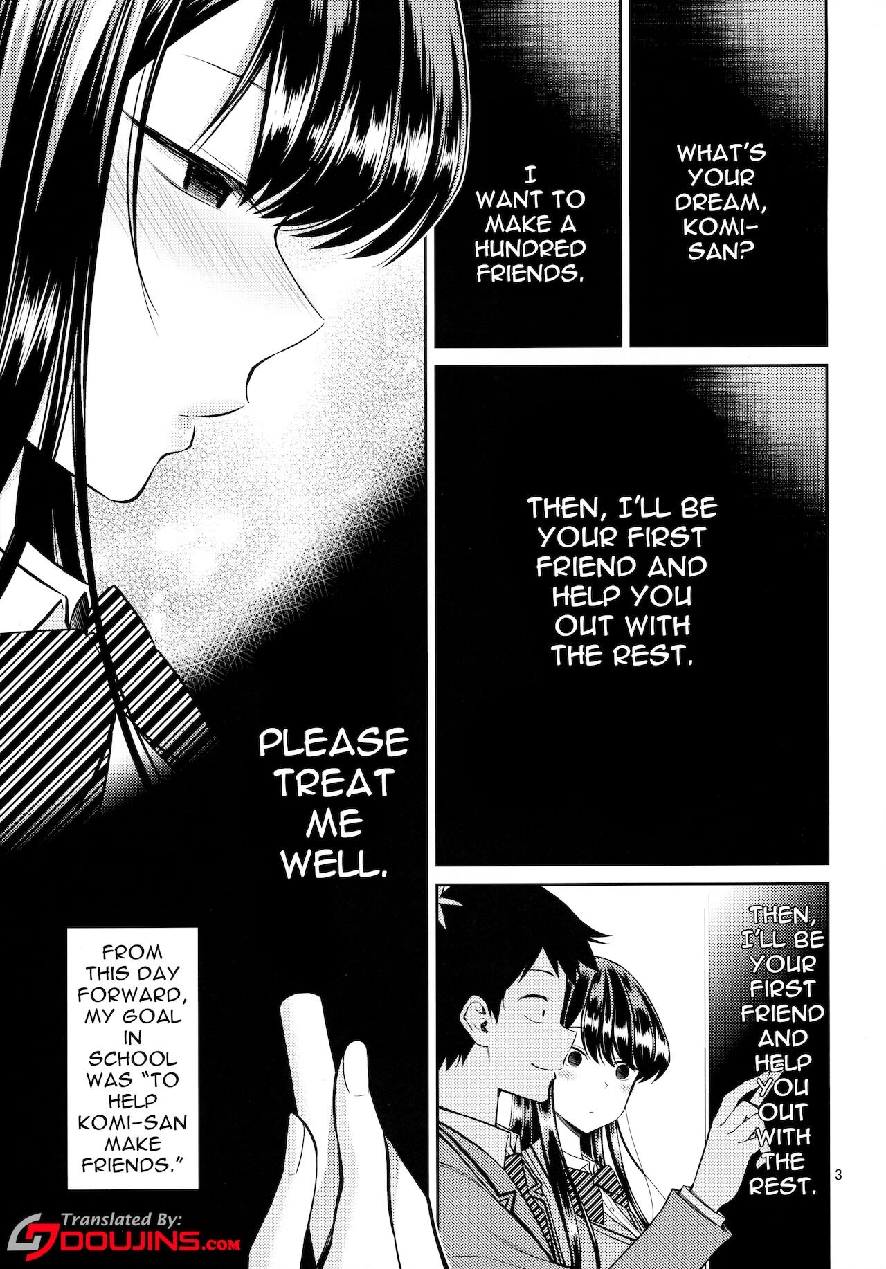 yahiro pochi - Komi-san Is Sensitive (English) hentai manga image number 1