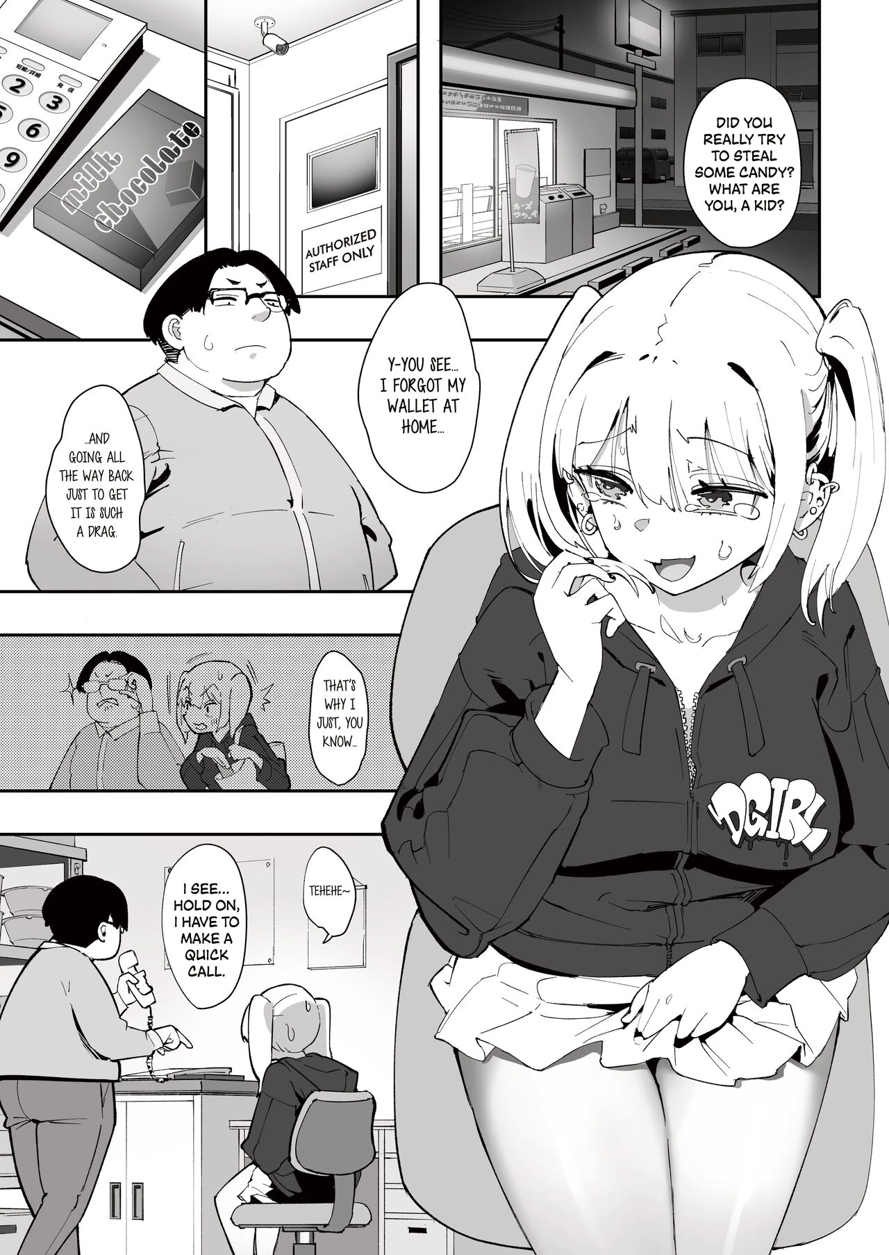 The Gyaru and the Clerk Gyaru to Tenin image number 2