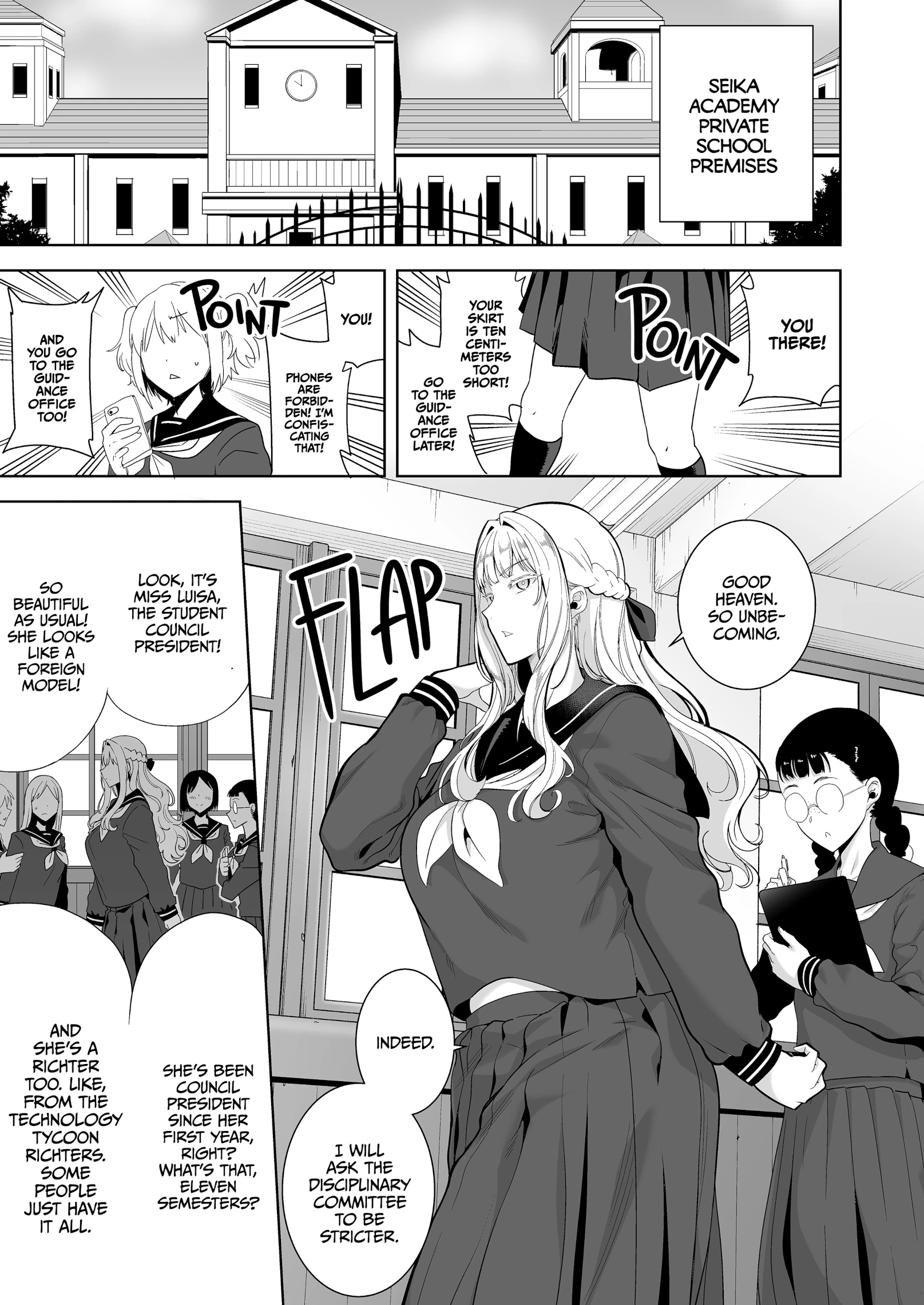 The Seika Girls and the School-Sanctioned Gigolo 4 image number 1