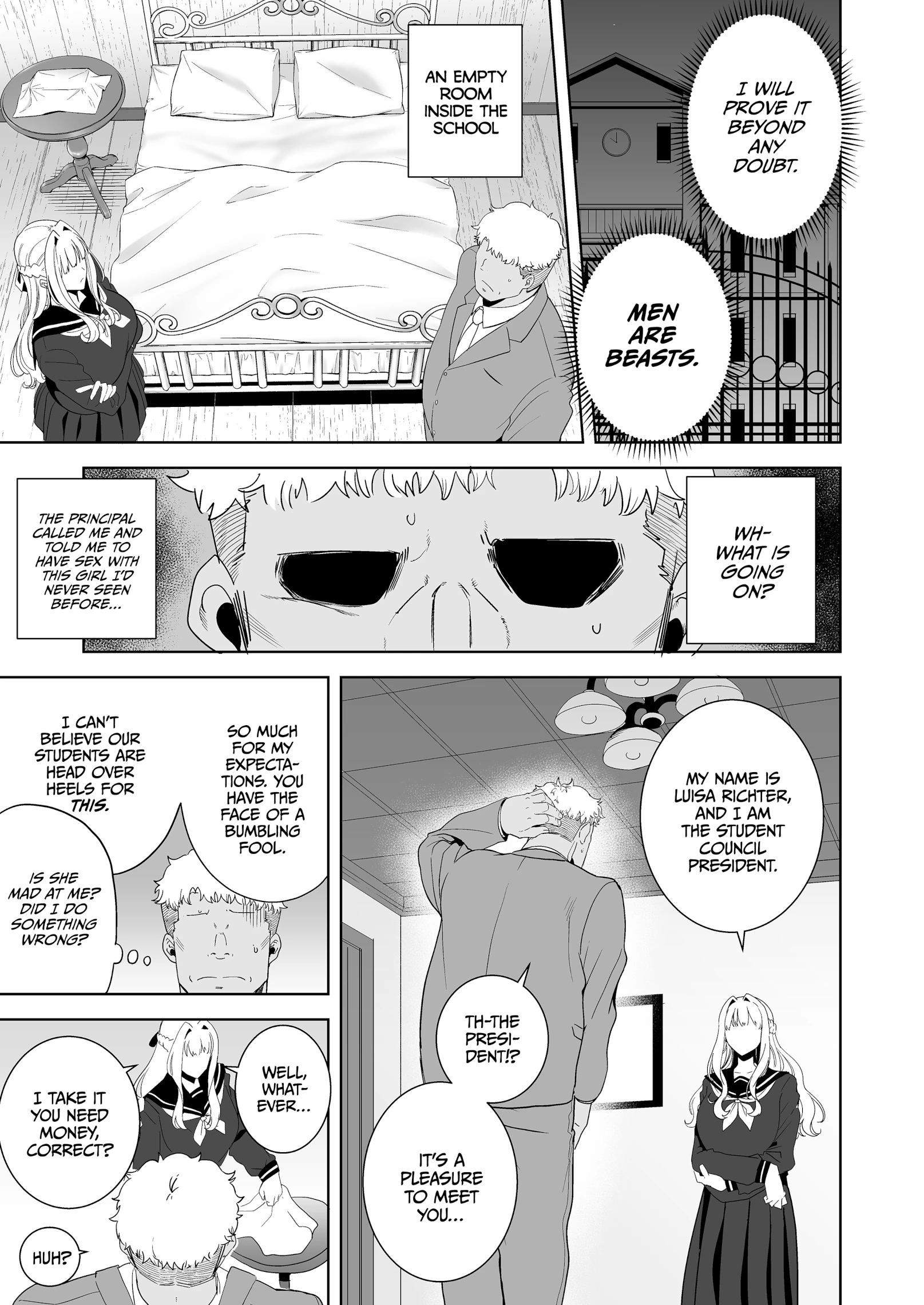The Seika Girls and the School-Sanctioned Gigolo 4 image number 5