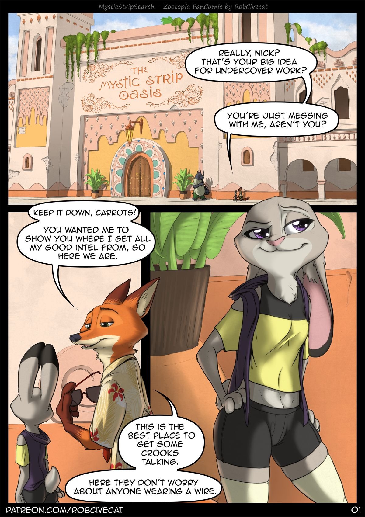 RobCivecat - Mystic Strip Search (Zootopia) image number 1