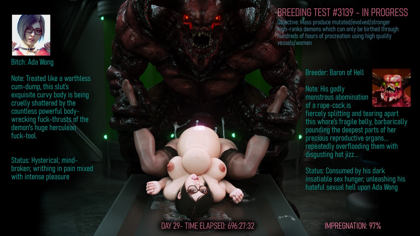Ada x Baron of Hell image number 12
