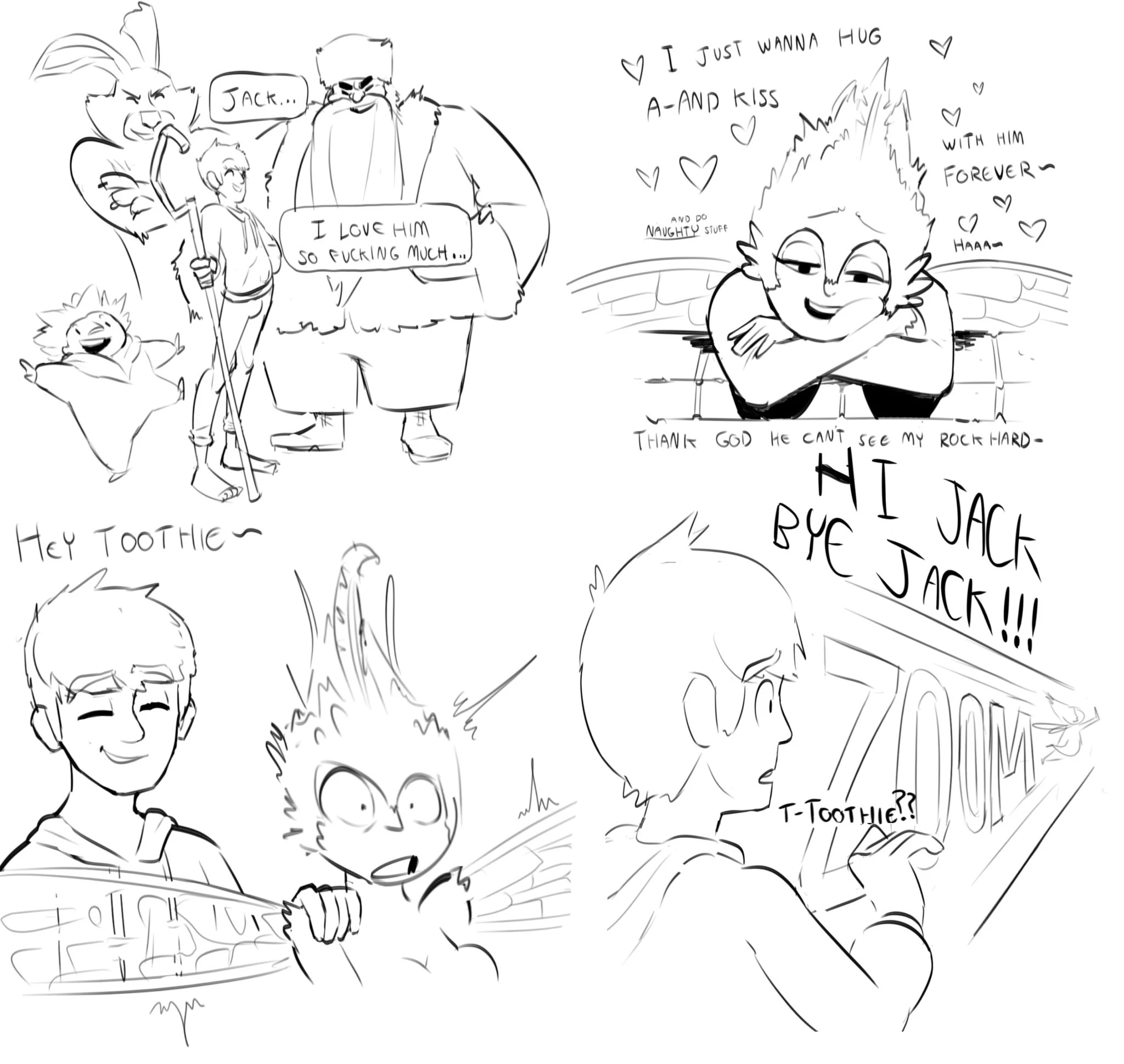 Random rise of the guardians comic-