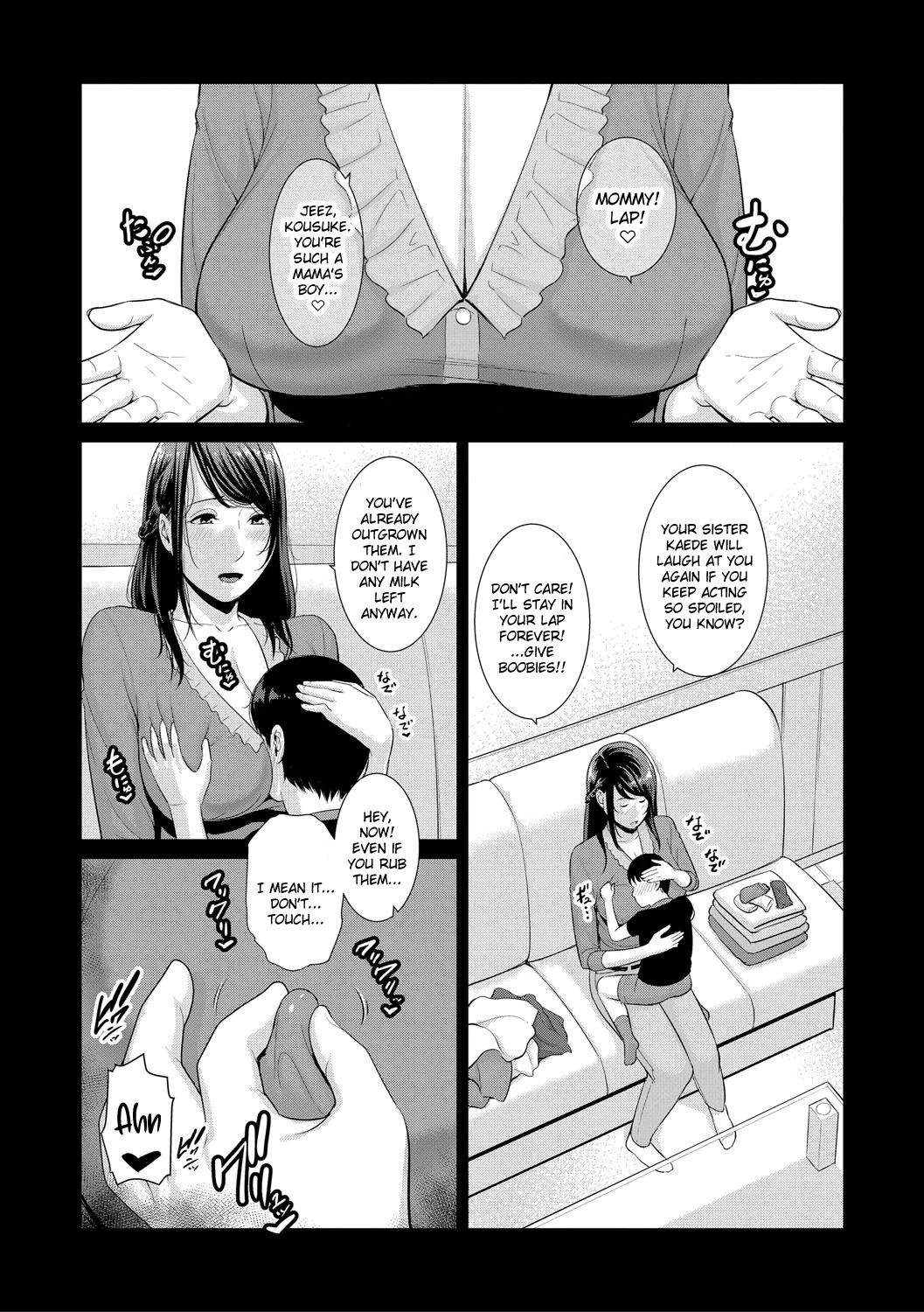 My Three Horny Moms  Boku dake no Inbo-tachi image number 113