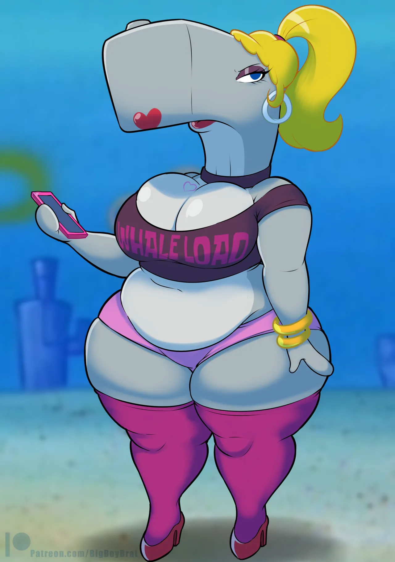 Pearl x Spongebob