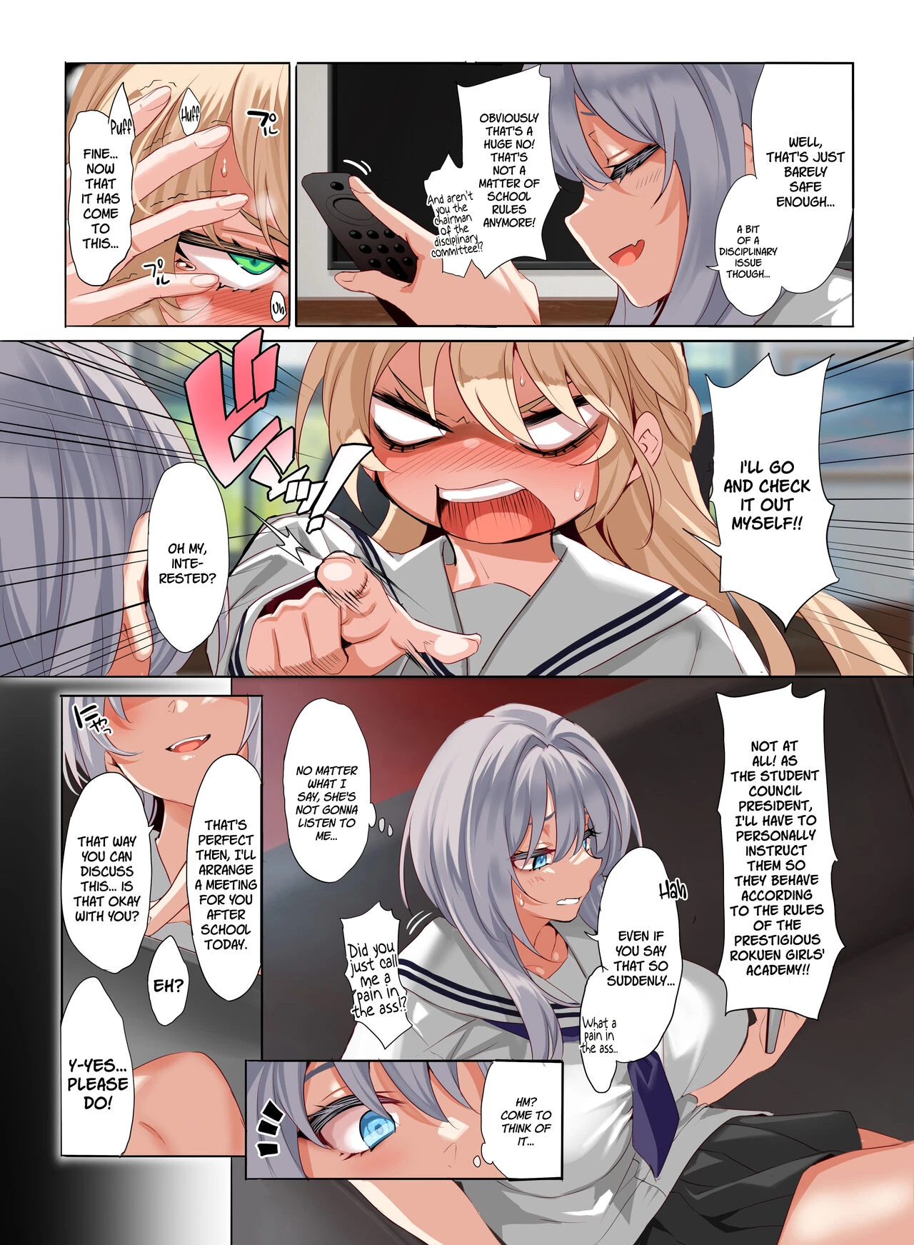 Jogakkou de Otoko Hitori na node Kousoku de Seiyoku no Hakeguchi ni Sareru Nichijou 3-Jigenme image number 16