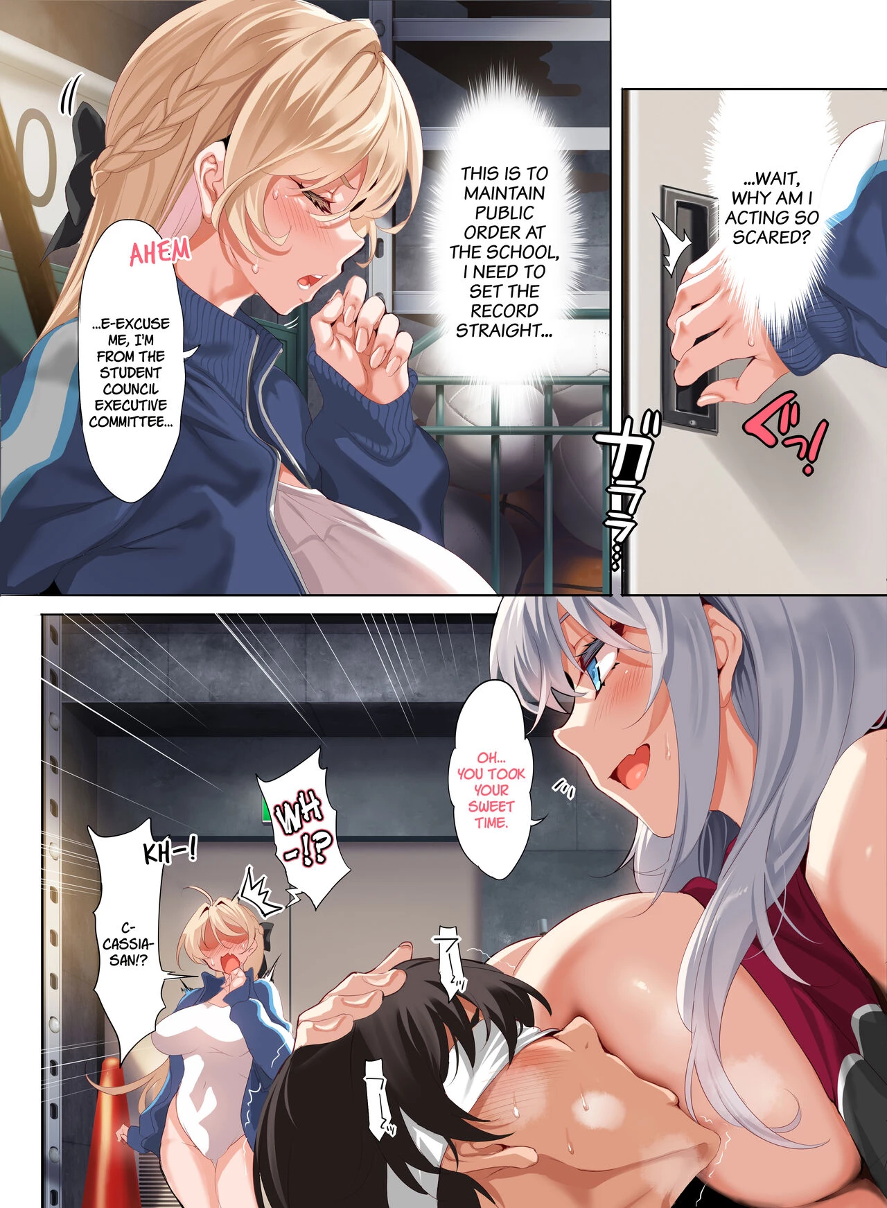 Jogakkou de Otoko Hitori na node Kousoku de Seiyoku no Hakeguchi ni Sareru Nichijou 3-Jigenme image number 18