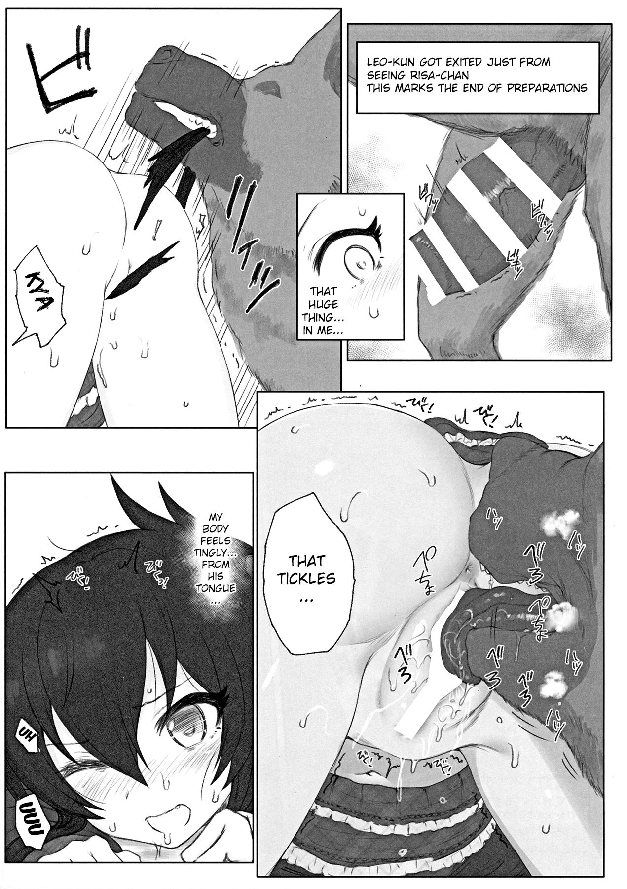 Matoba Risa-chan de Manabu Doubutsu no Koubi image number 3