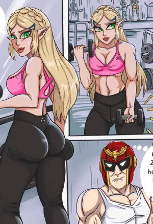 Captain Falcon x Princess Zelda