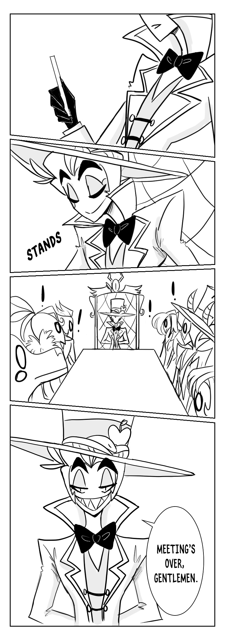 Lucifer and lilith (hazbin hotel) porn comic image number 2