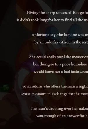 Rouge the bat * deal gone wrong *