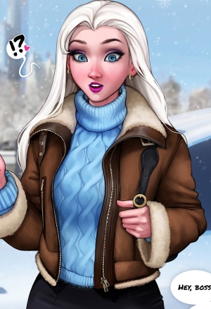 X-mas present  Elsa! (Futa  Shemale)