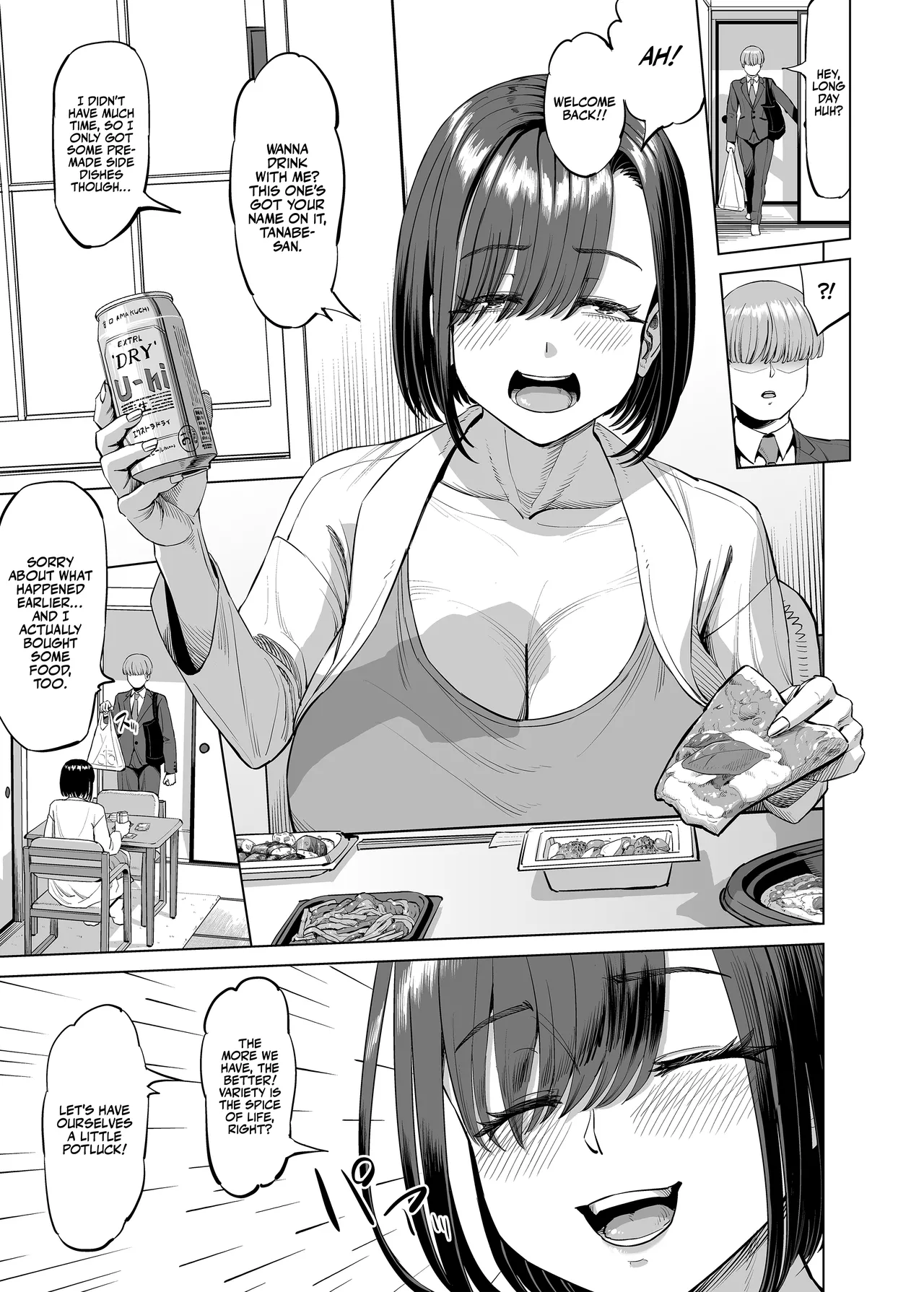 Frustrated Share House Residents - Why dont we just get together since were both horny?  Yokkyuu Fuman na Share House no Juunin Otagai Seiyoku Tsuyoi node Souiu Kankei ni Nacchaimashou ka image number 10