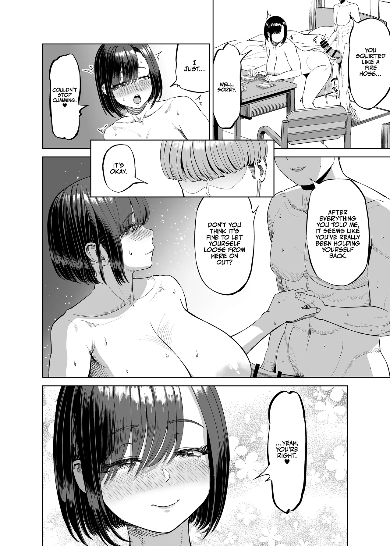 Frustrated Share House Residents - Why dont we just get together since were both horny?  Yokkyuu Fuman na Share House no Juunin Otagai Seiyoku Tsuyoi node Souiu Kankei ni Nacchaimashou ka image number 31