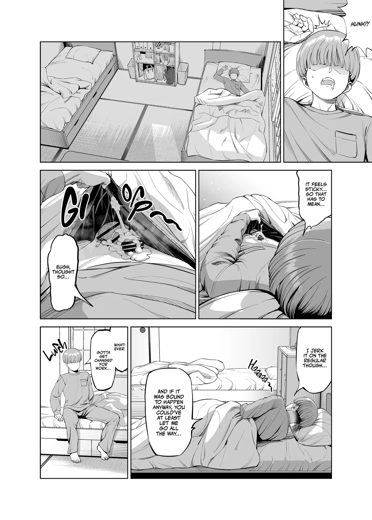 Frustrated Share House Residents - Why dont we just get together since were both horny?  Yokkyuu Fuman na Share House no Juunin Otagai Seiyoku Tsuyoi node Souiu Kankei ni Nacchaimashou ka image number 5