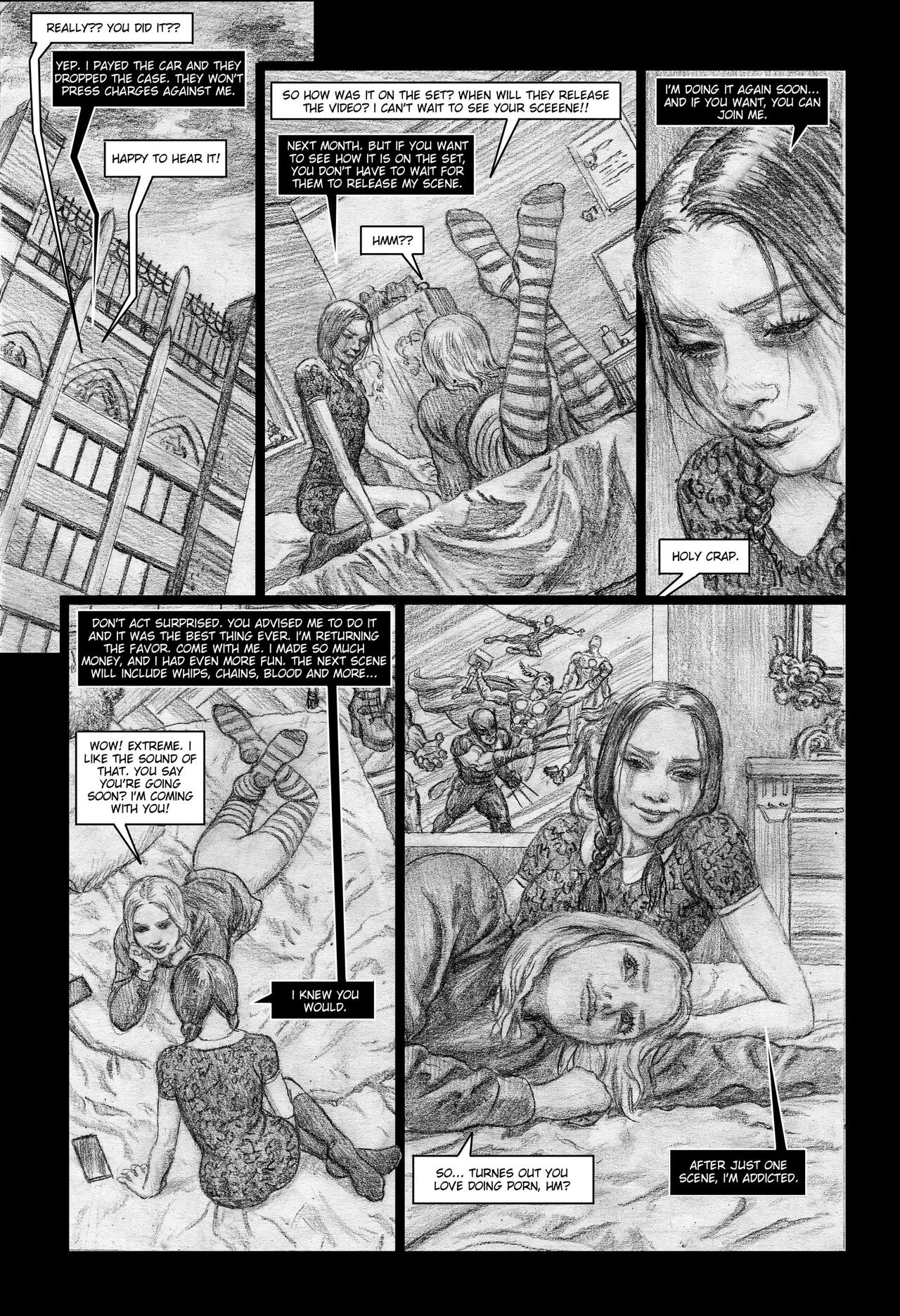 Wednesday Addams in Trouble image number 24