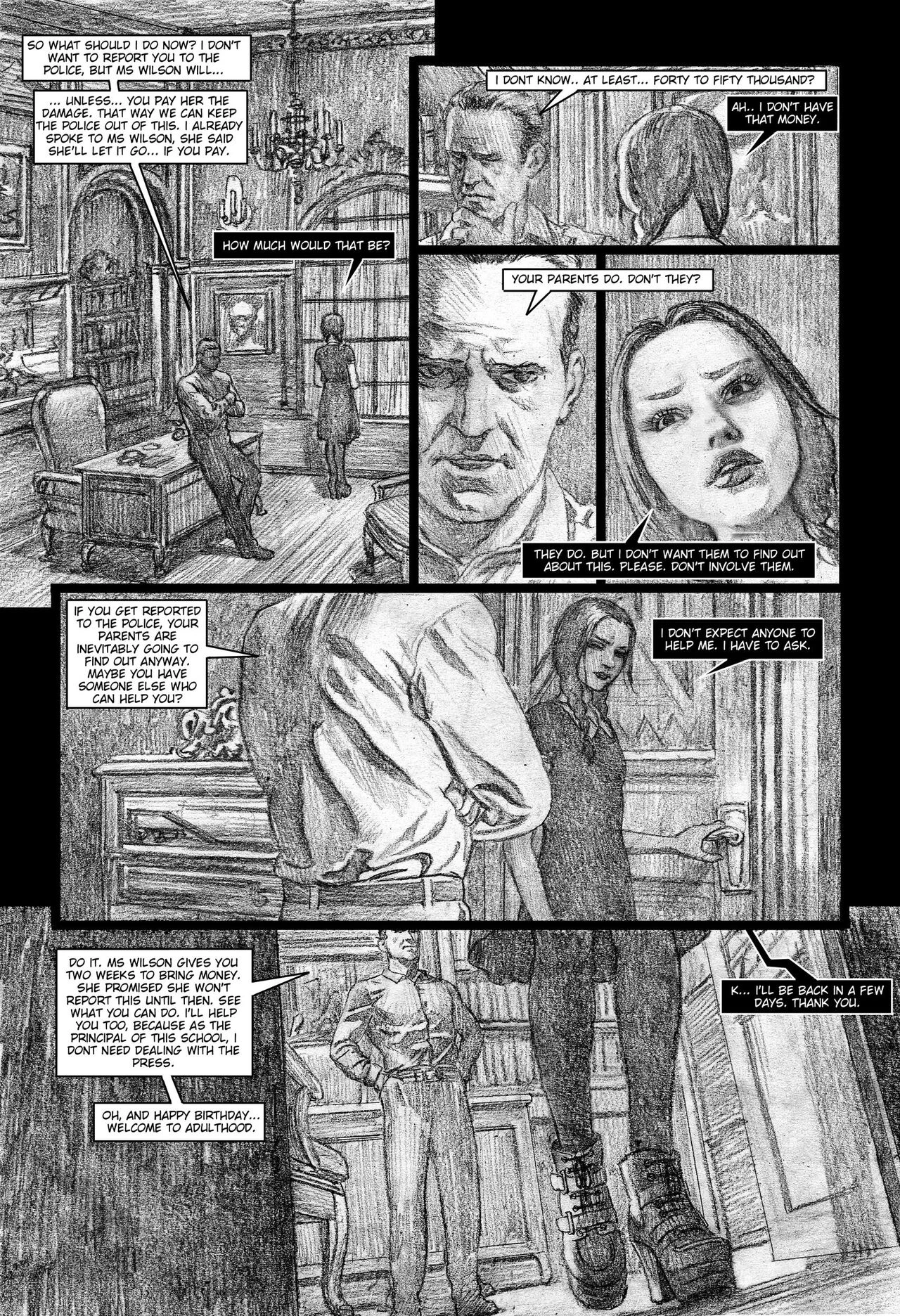 Wednesday Addams in Trouble image number 4