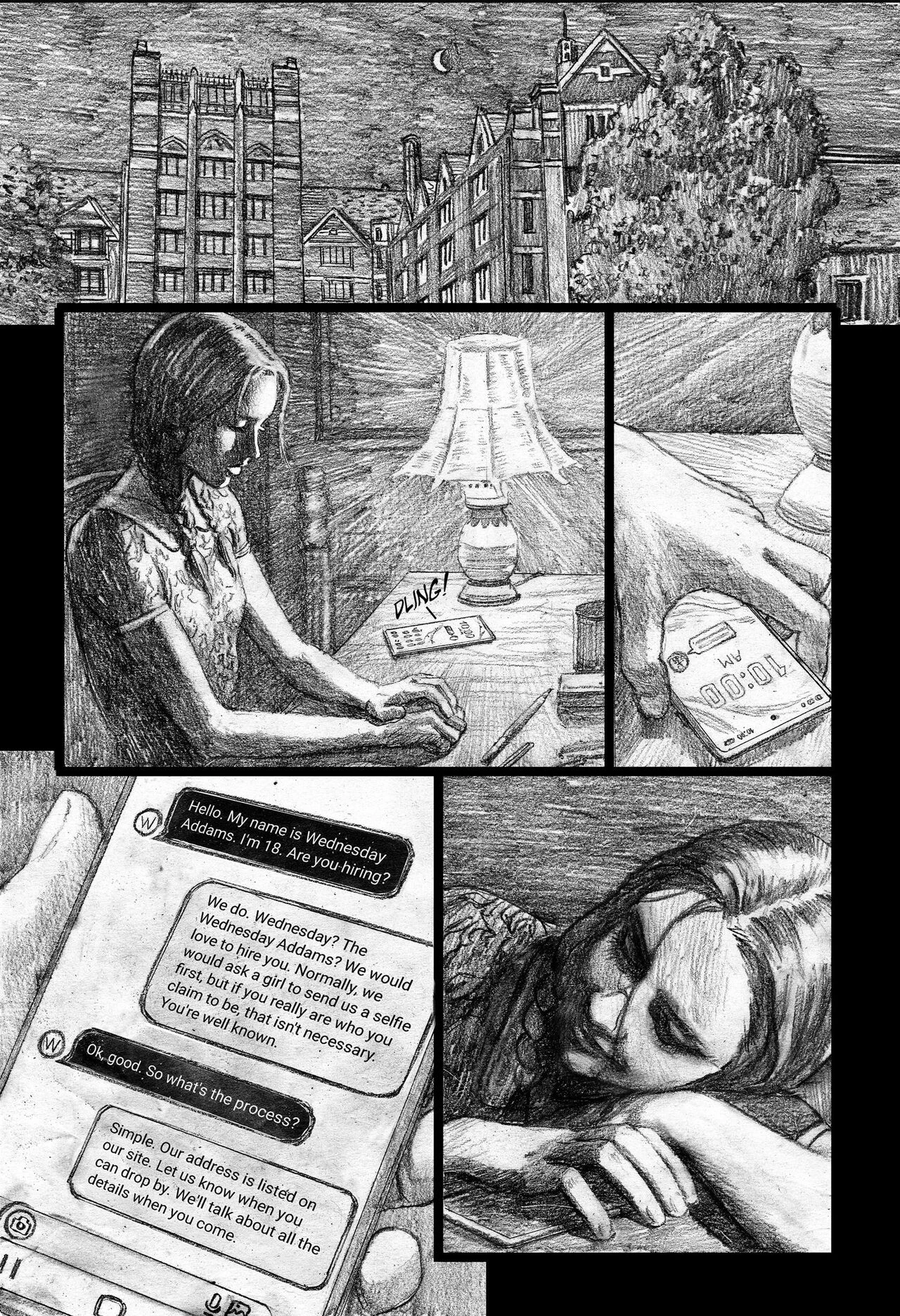 Wednesday Addams in Trouble image number 7