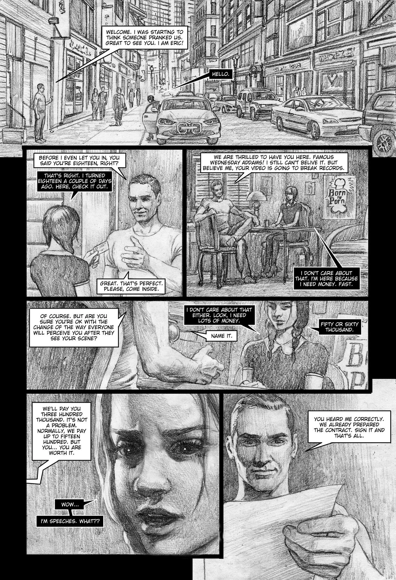 Wednesday Addams in Trouble image number 8