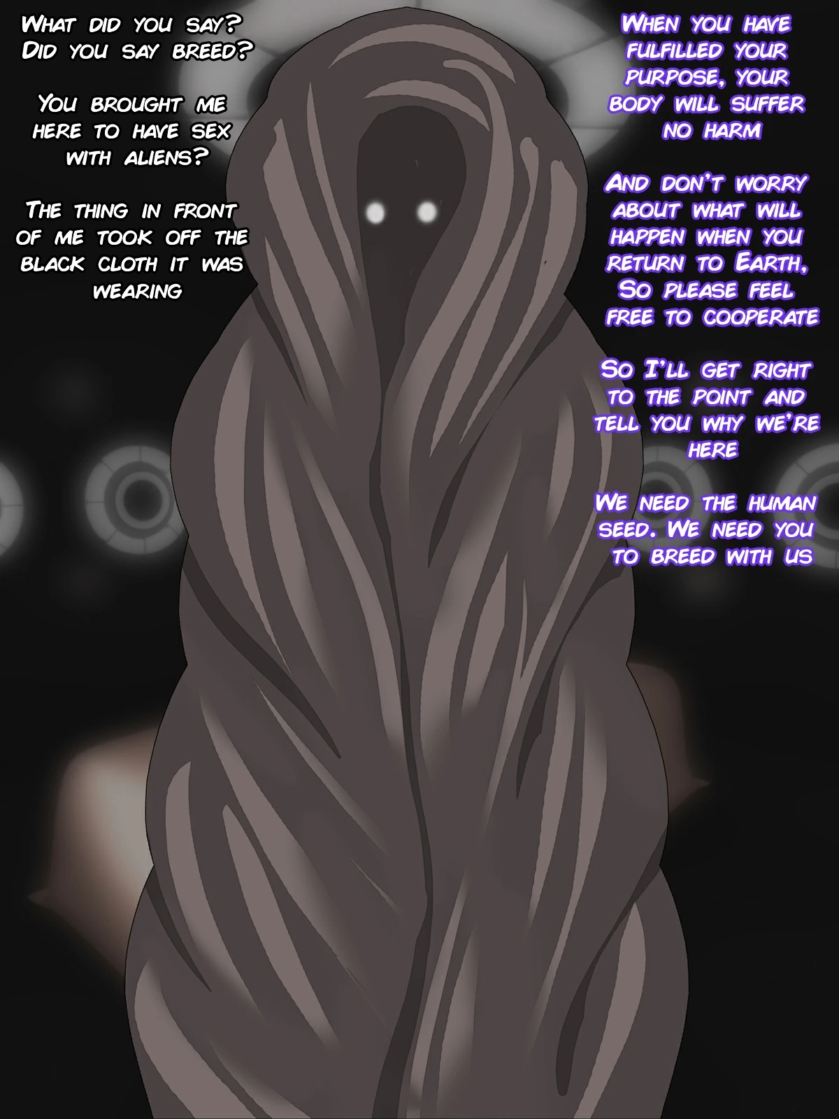 Uchuujin to Ishu Kouhai  Crossbreeding with aliens image number 8