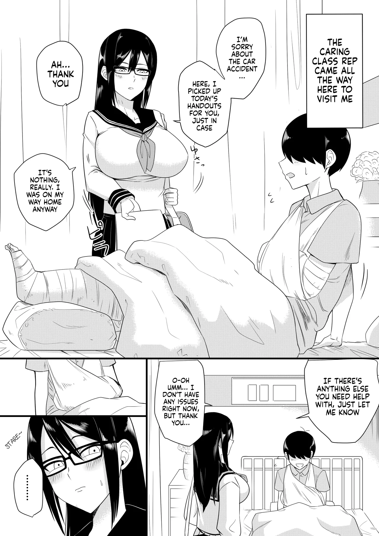 The Kind and Caring Busty Class Rep  Sewayaki na Kyonyuu Gakkyuu Iinchou Sono