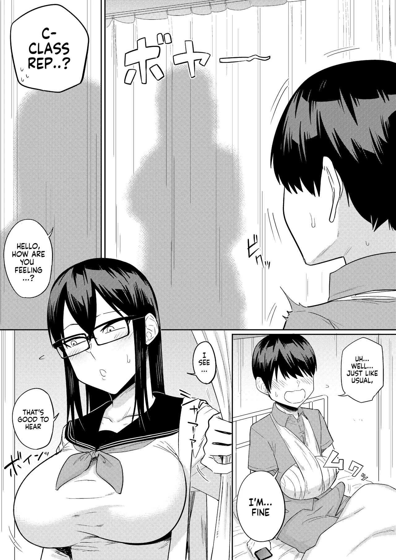 The Kind and Caring Busty Class Rep  Sewayaki na Kyonyuu Gakkyuu Iinchou Sono image number 42